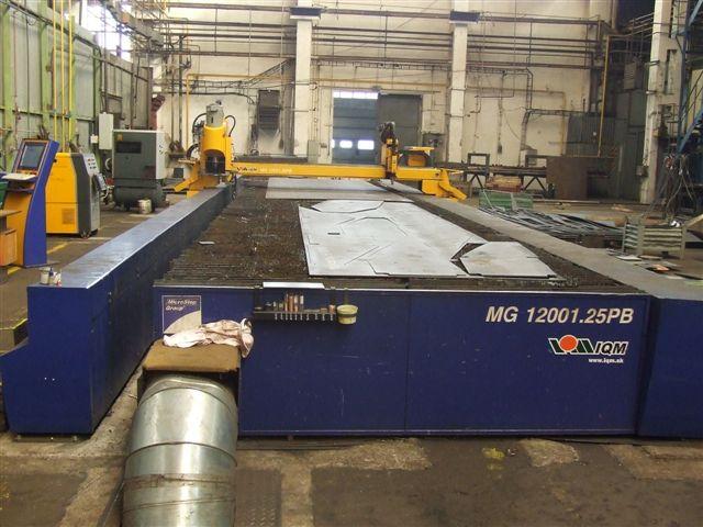 Machine de découpe plasma / gaz IQM MG 12001.25 PB