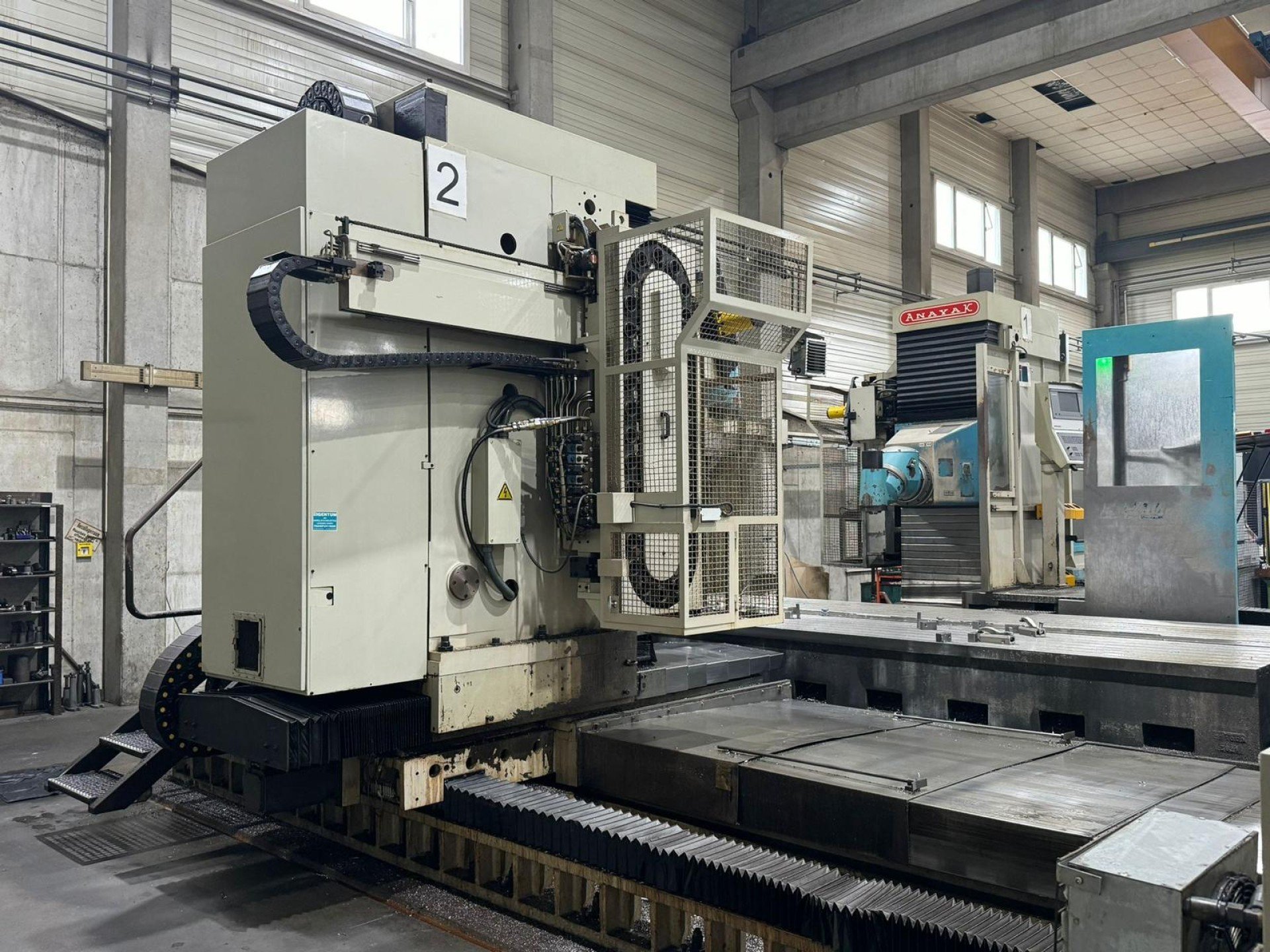 Fraiseuse cnc à banc fixe ANAYAK HVM 5000 DUO