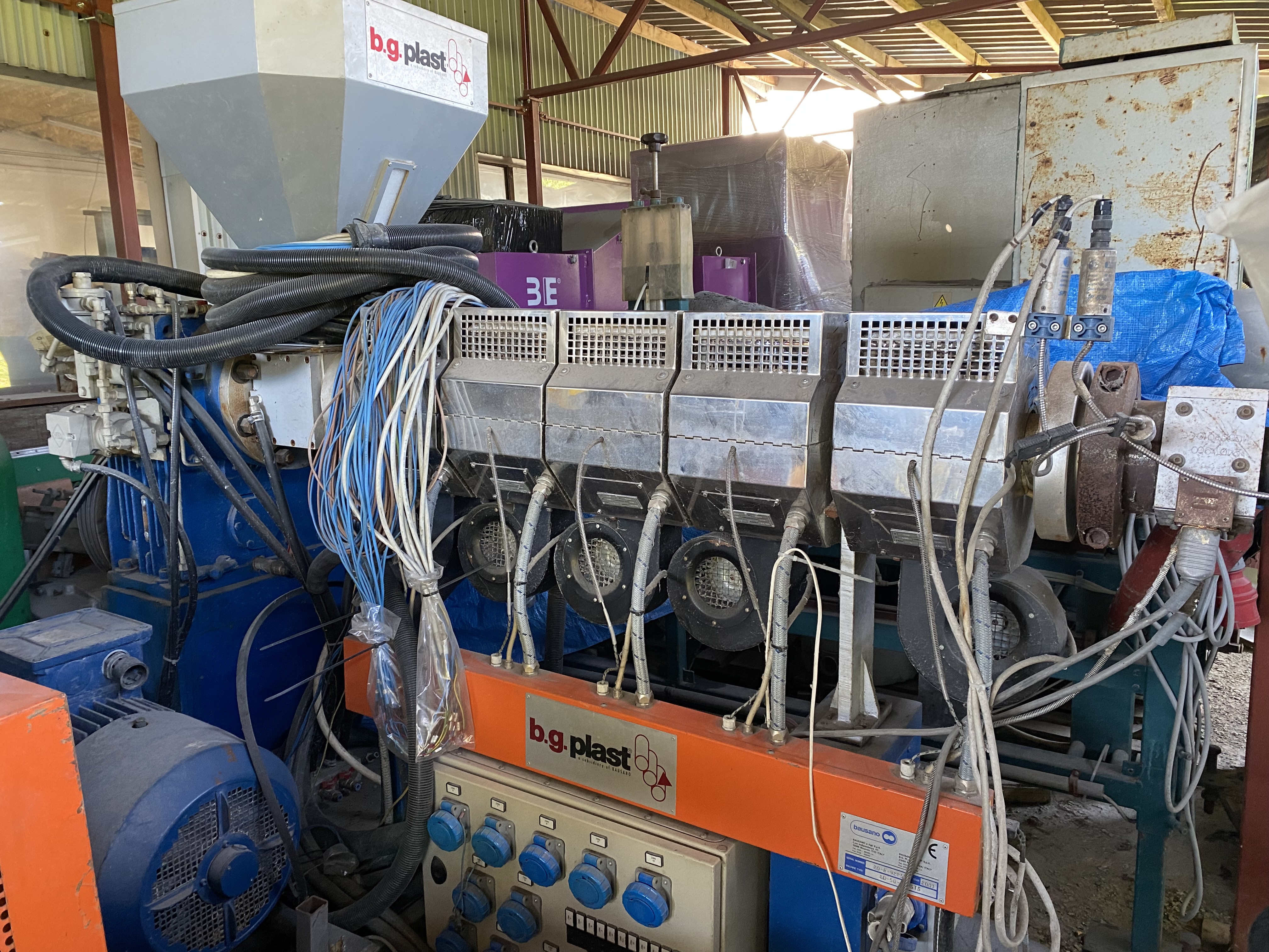 Extrudeuse monovis Bausano SD 50