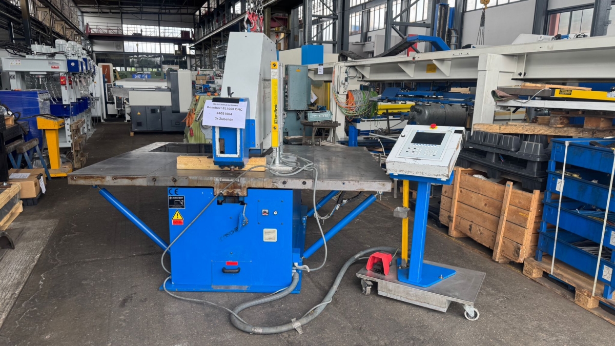 Poinçonneuse à cnc Boschert EL 1000 CNC Z