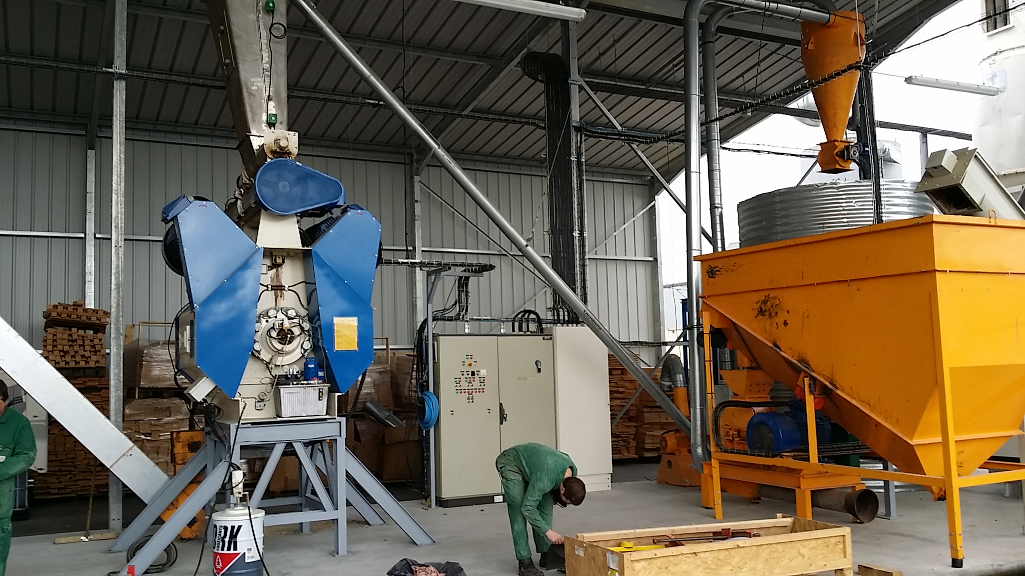 Ligne de fabrication de pellets ANDRITZ
