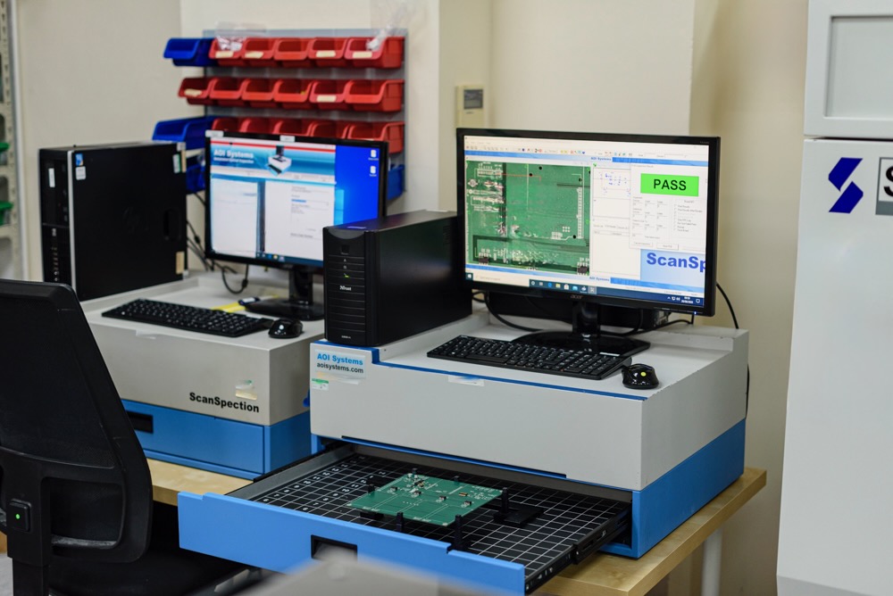 Inspection des assemblages de circuits imprimés par ScanSpector SS15000-FA