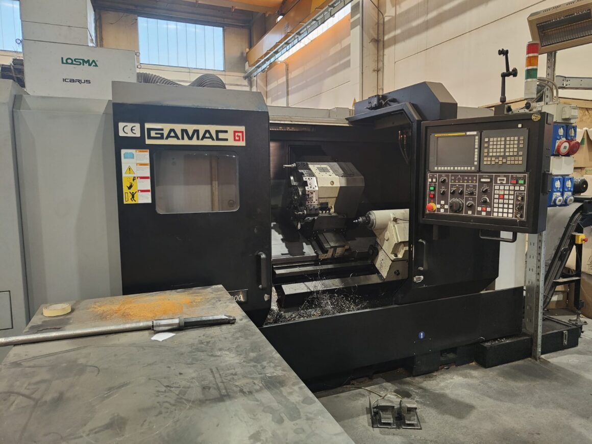 Tour cnc avec outils fixes ECOCA GAMAC MT415 1000 d'occasion