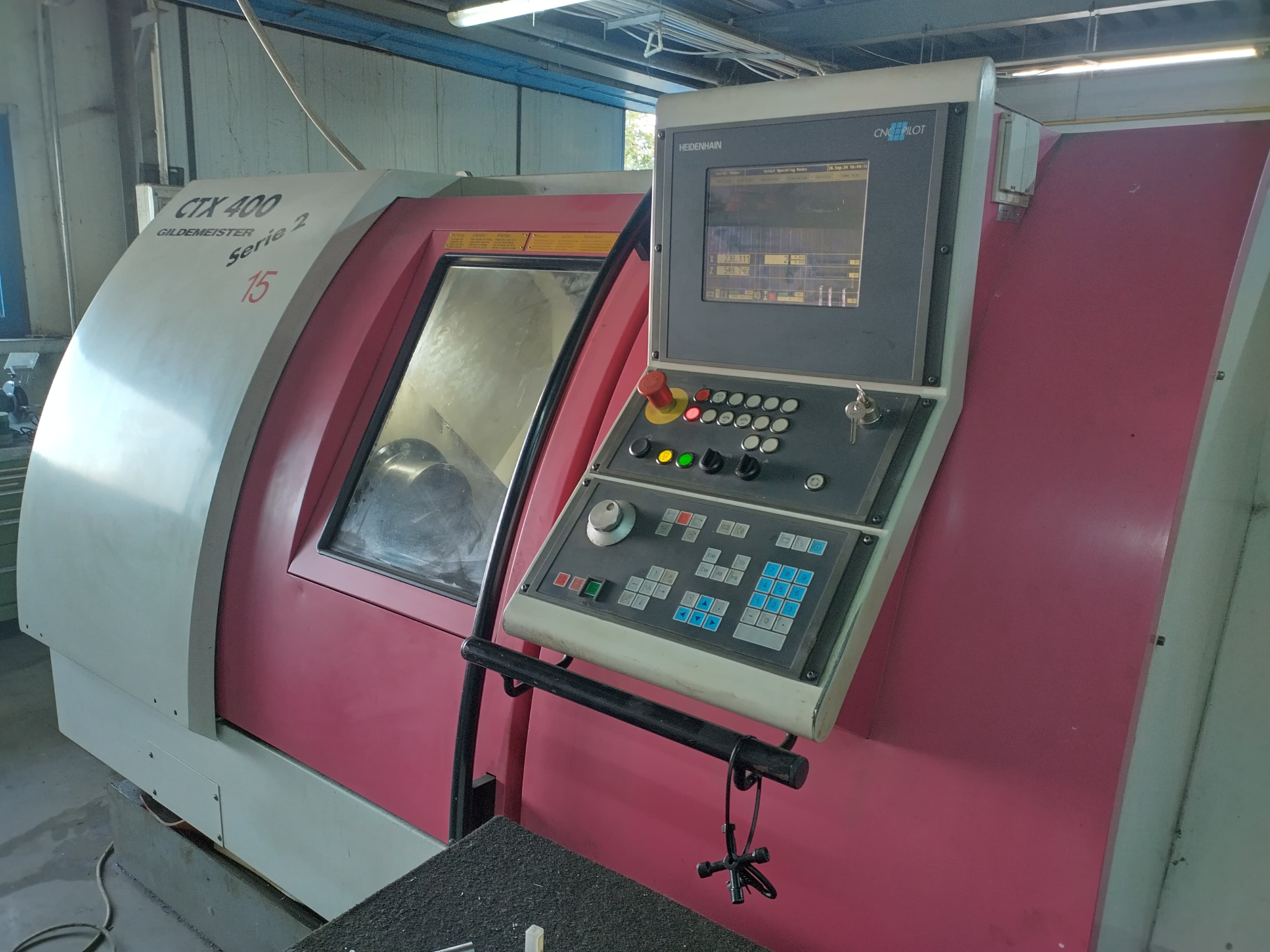 Tour cnc Gildemeister CTX 400 Serie 2