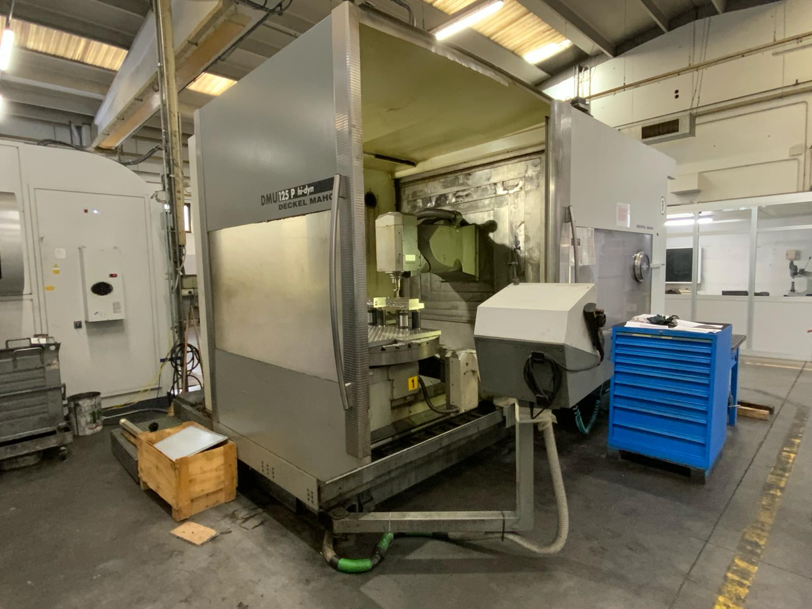 Centre d'usinage 5 axes DECKEL MAHO DMU 125P Hi-dyn d'occasion