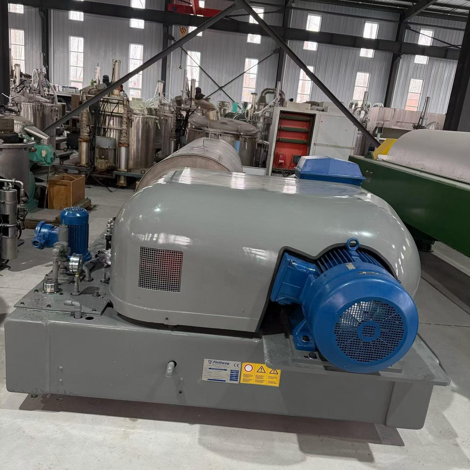 Centrifugeuse décanteuse Flottweg d'occasion, modèle Z6E-4/401