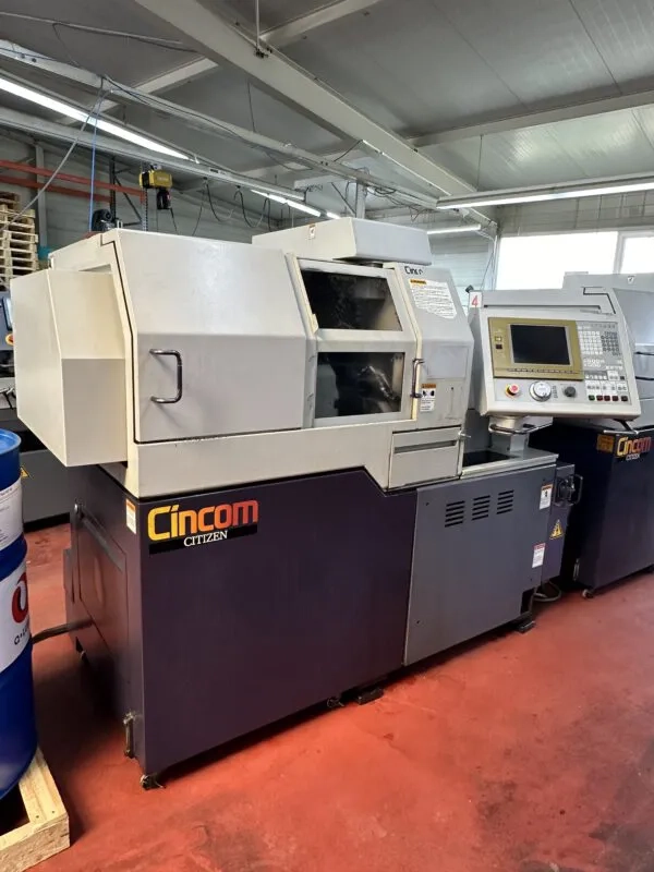 Tour cnc à poupée mobile Citizen L520 d'occasion