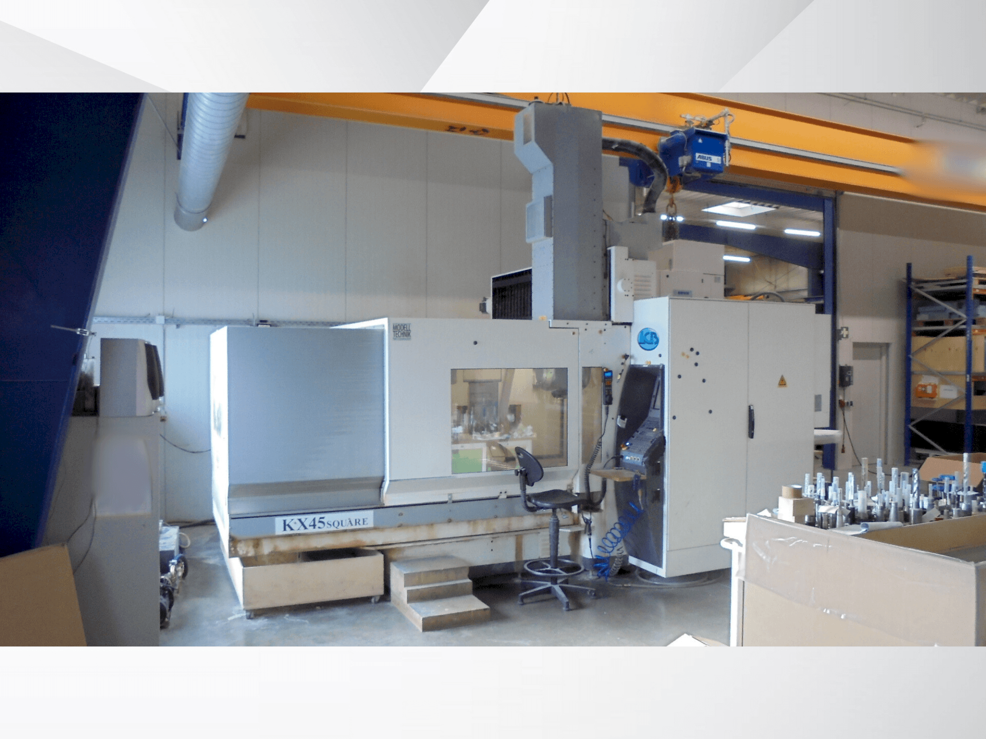 Centre d'usinage 5 axes LGB KX45 SQUARE FIVE 2