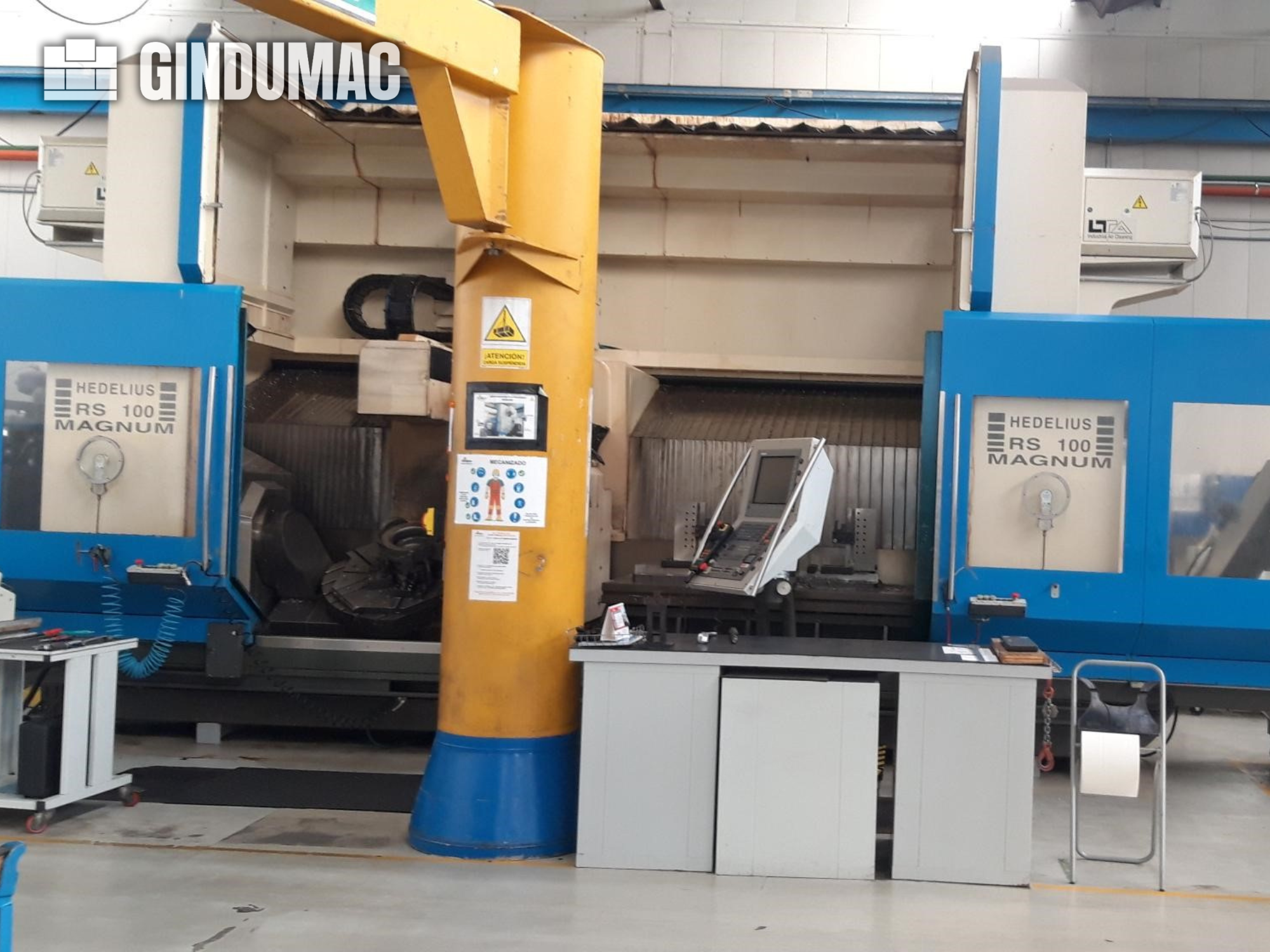 Centre d'usinage 5 axes HEDELIUS RS 100 K MAGNUM