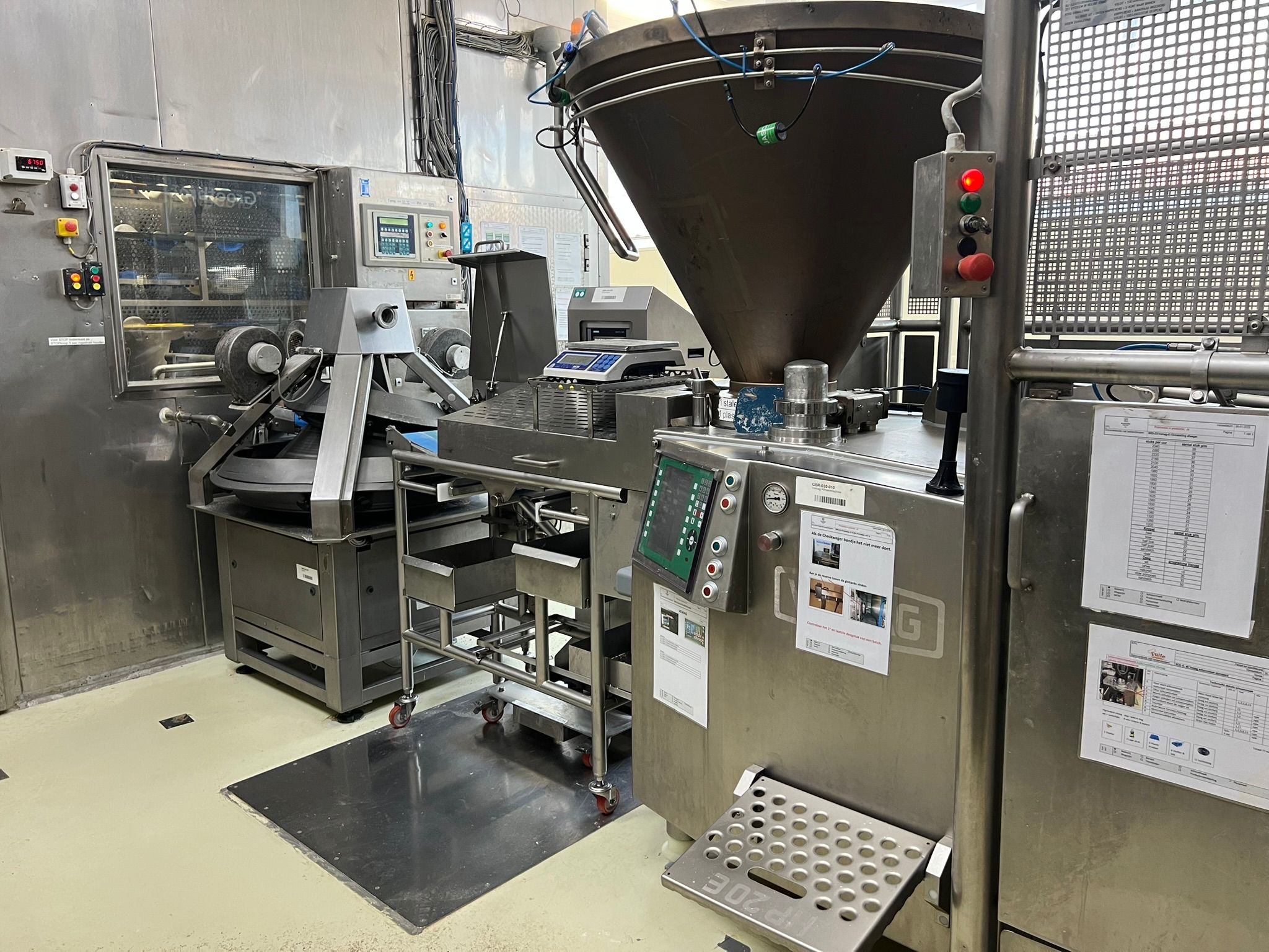 Machine de découpe de viande Vemag HP20E