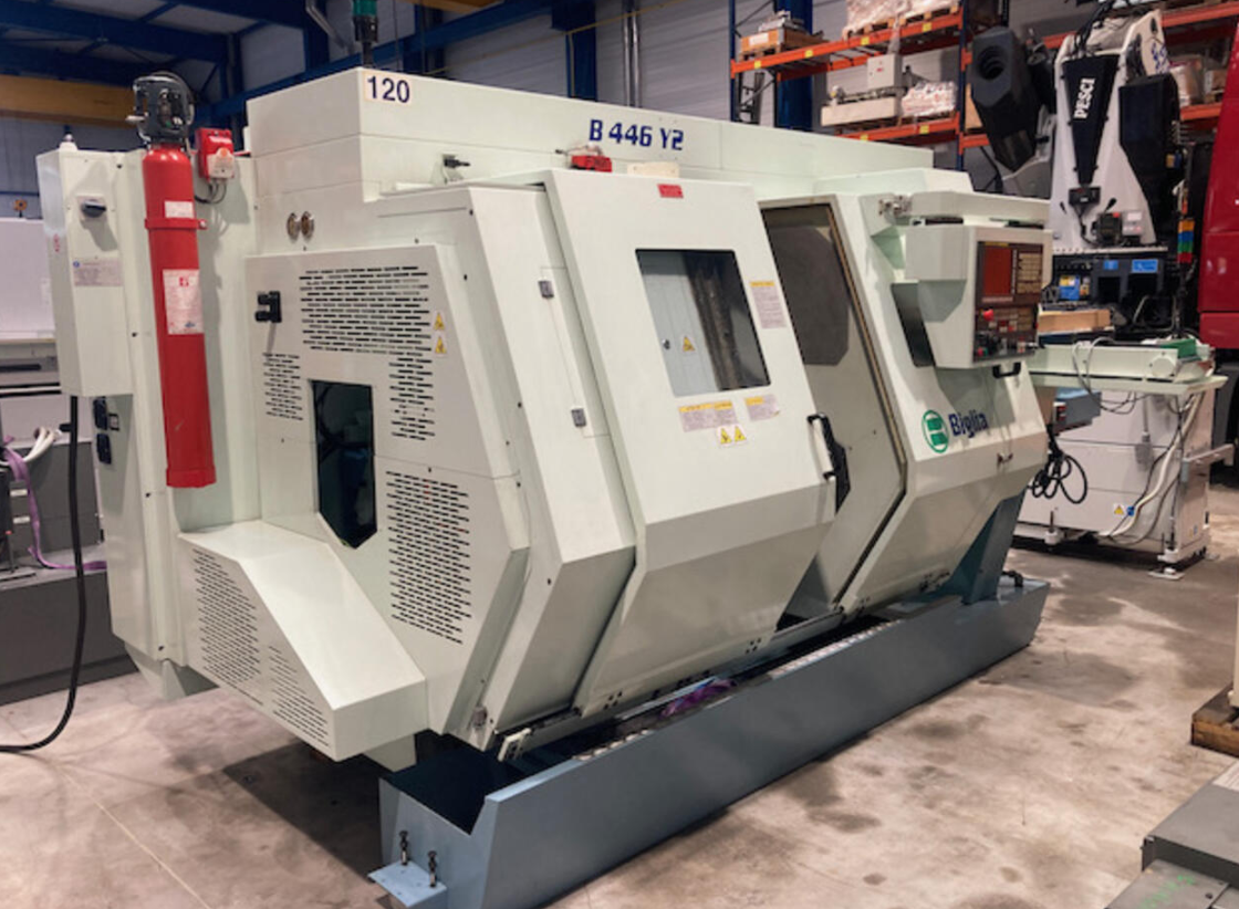 Tour motorisé cnc Biglia B446 Y2 d'occasion
