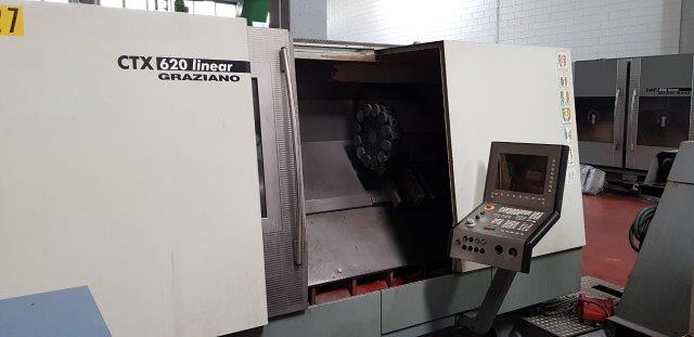 Tour cnc avec outils fixes Graziano CTX 620 V1 DP 1000 LINEAR d'occasion
