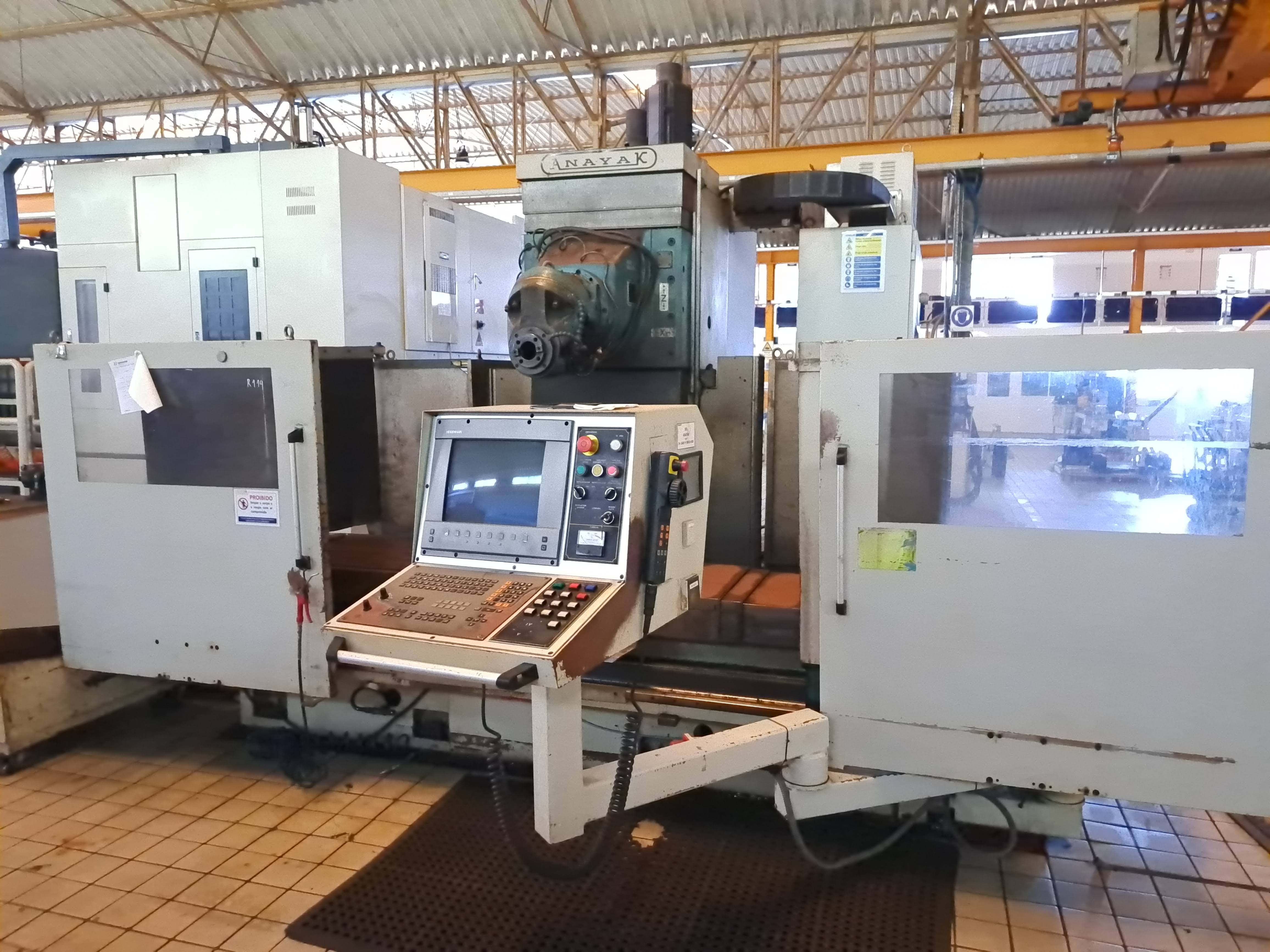 Fraiseuse cnc à banc fixe ANAYAK VH-1800