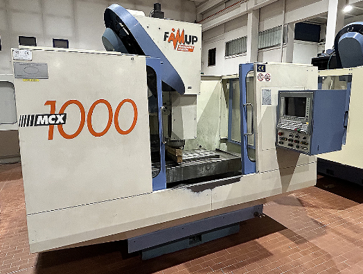 Centre d'usinage vertical Famup MCX 1000 d'occasion