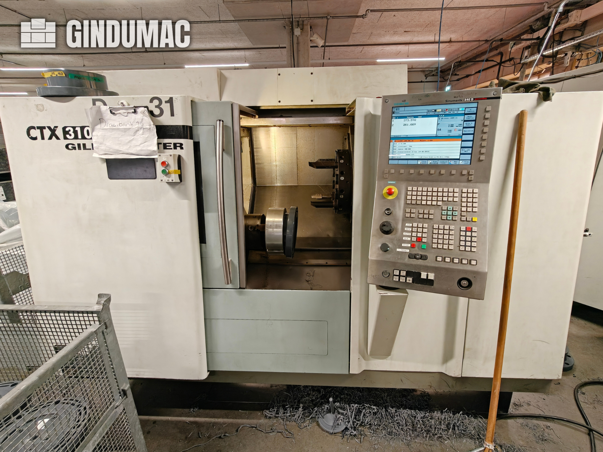 Tour CNC Gildemeister CTX 310 Bonne affaire