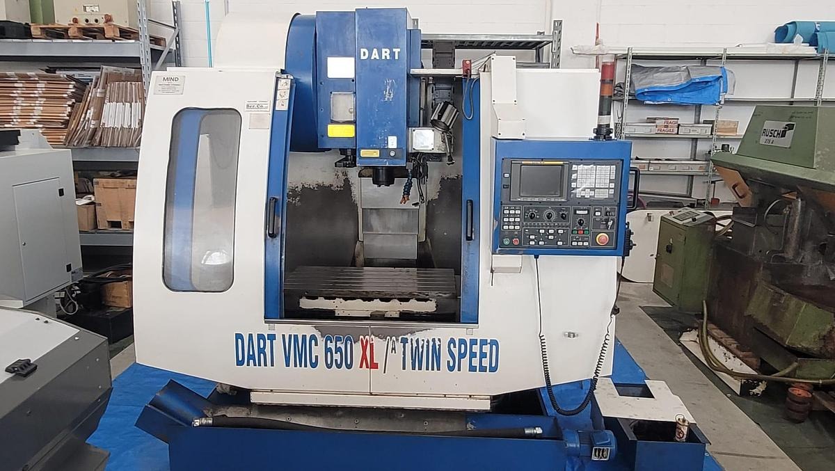 Centre d'usinage vertical Dart VMC 650 XL A TWIN SPEED d'occasion