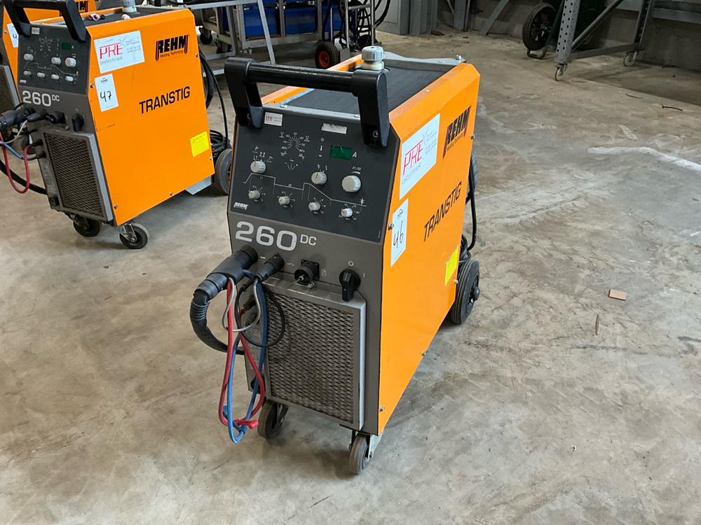 Appareil à souder Rehm TRANSTIG 260 DC