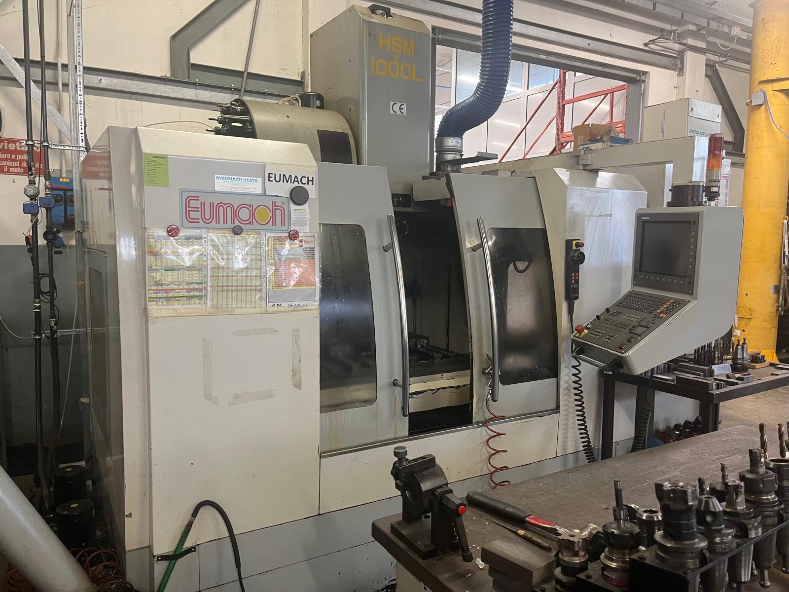 Centre d'usinage vertical EUMACH HSM 1000L