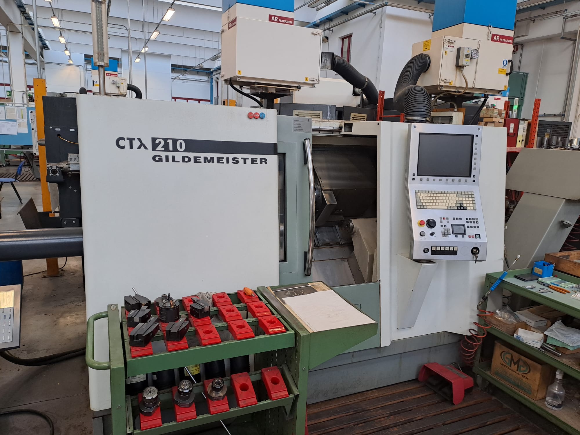 Tour motorisé cnc GILDEMEISTER CTX 210 d'occasion