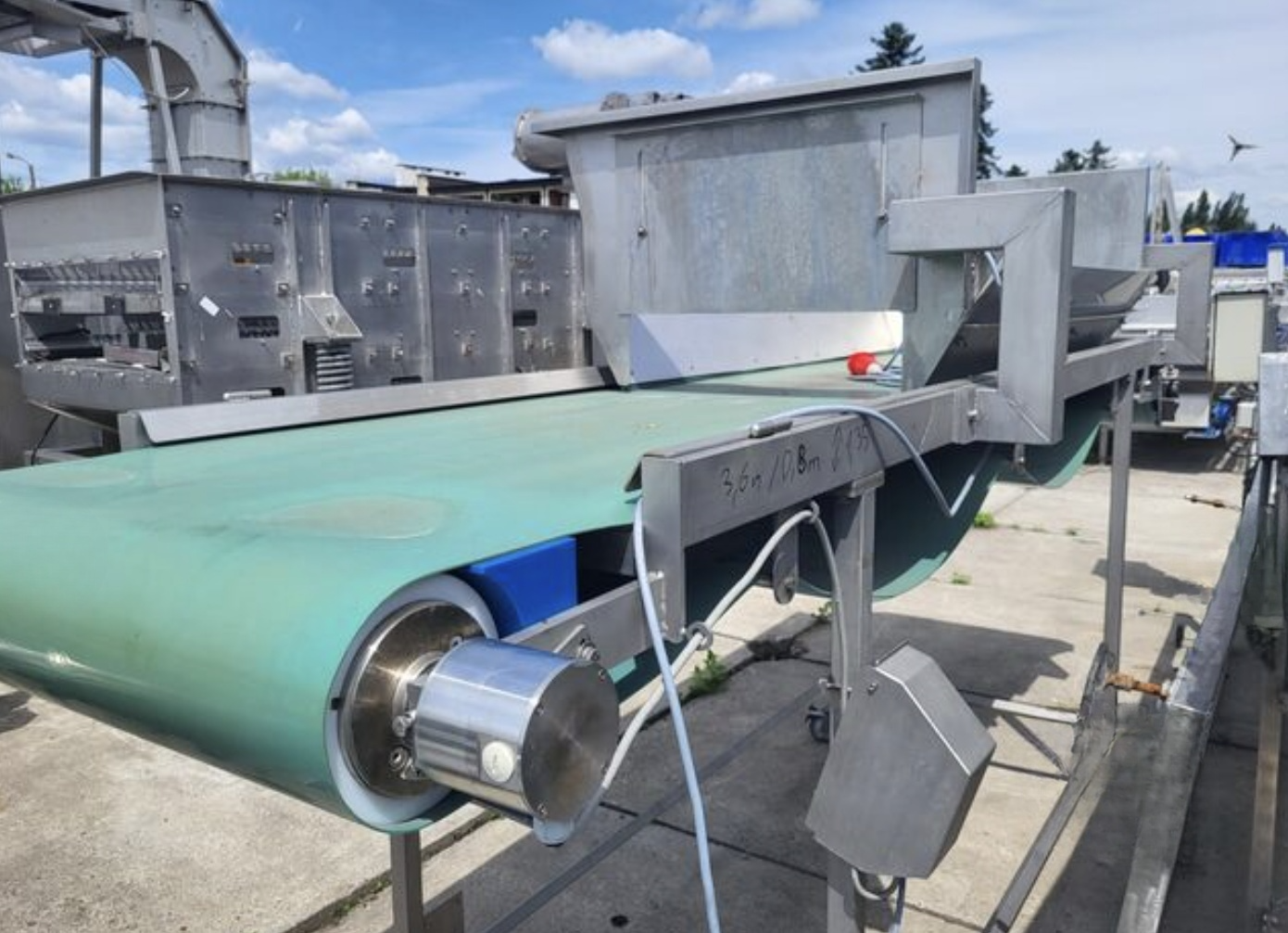Convoyeur belt conveyor with buffer