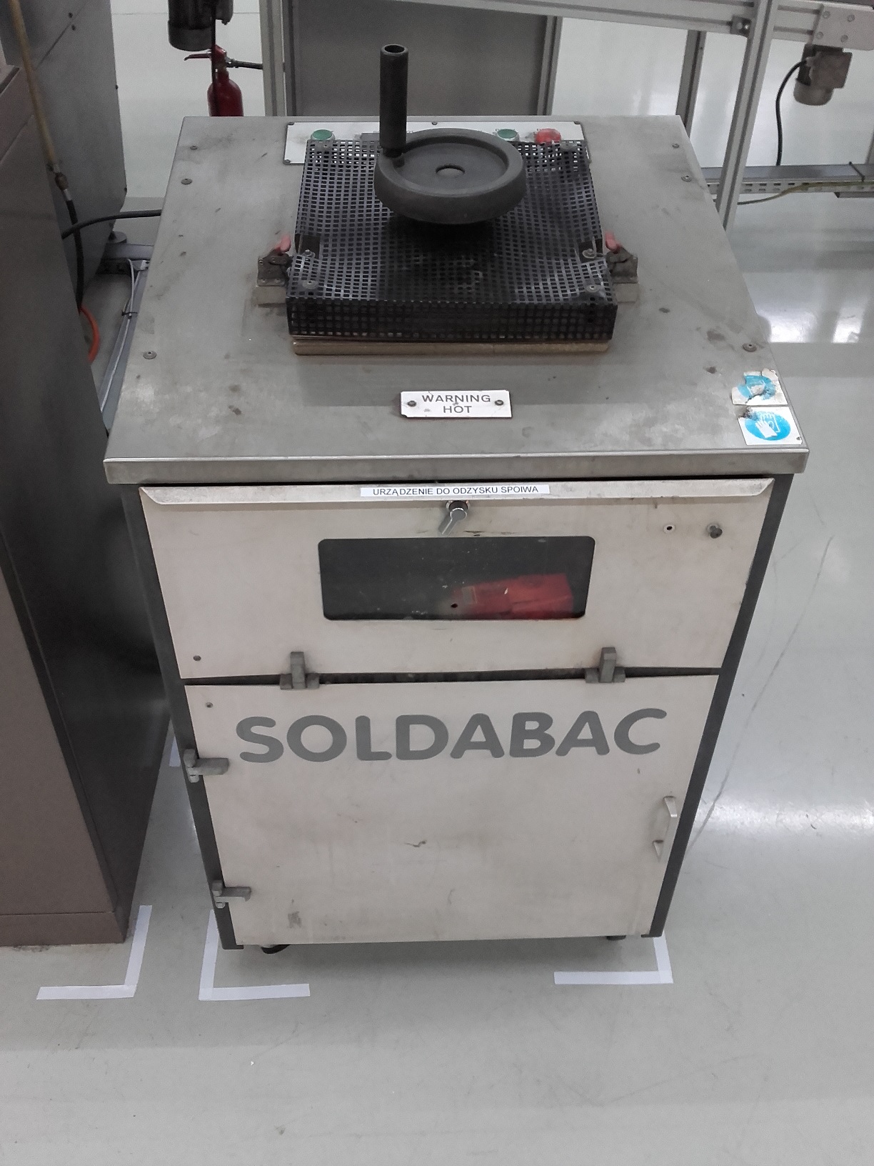 Machine de fabrication et assemblage de circuits imprimés Soldabac Solder Recovery System