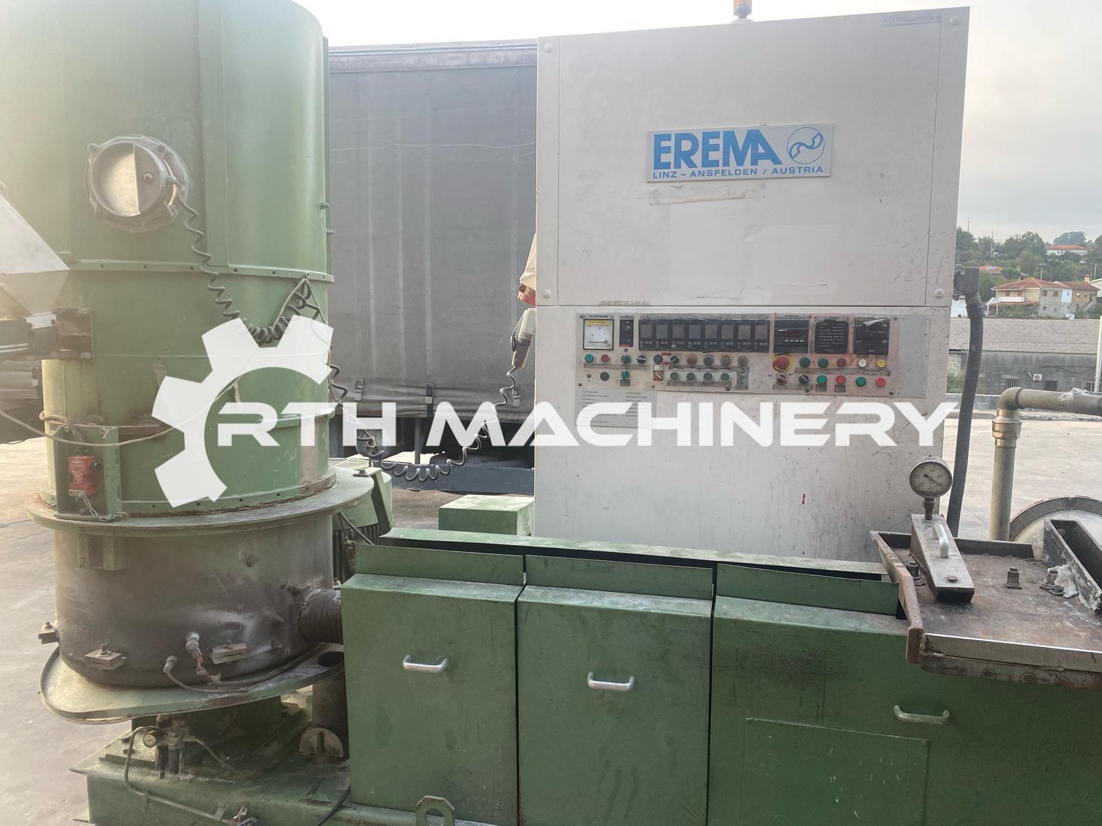 EREMA RGA 80E-SW 4/96R-HG 120, ANNEE 1994, Machines de recyclage