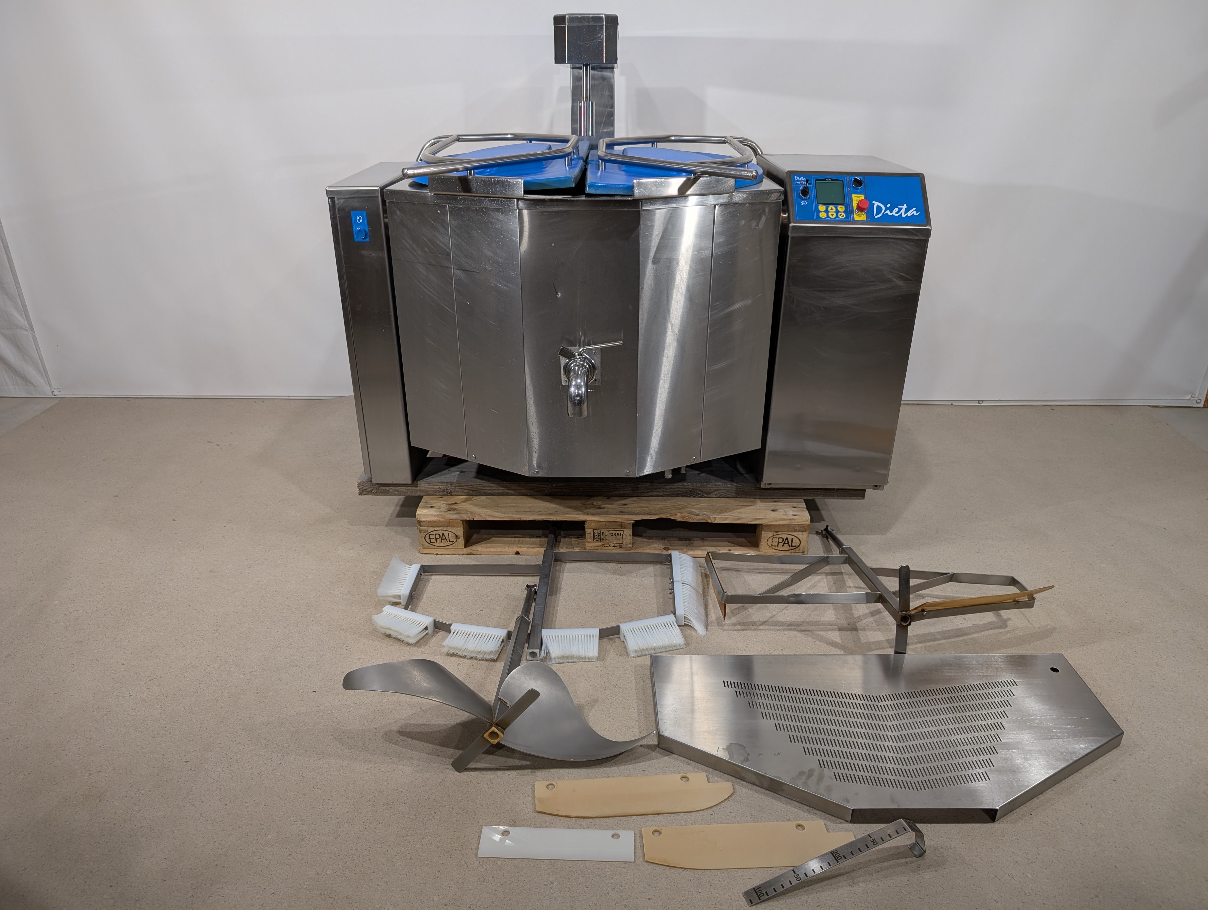Chaudière à double enveloppe Dieta Maxer Steam, 300 L – Cuiseur industriel : 15 % de réduction jusqu'au 25/09/2026