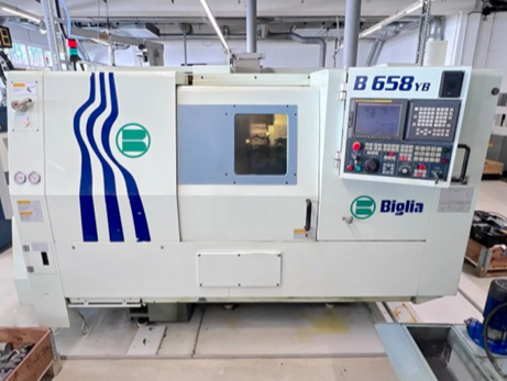 Tour motorisé cnc Biglia B658YB d'occasion