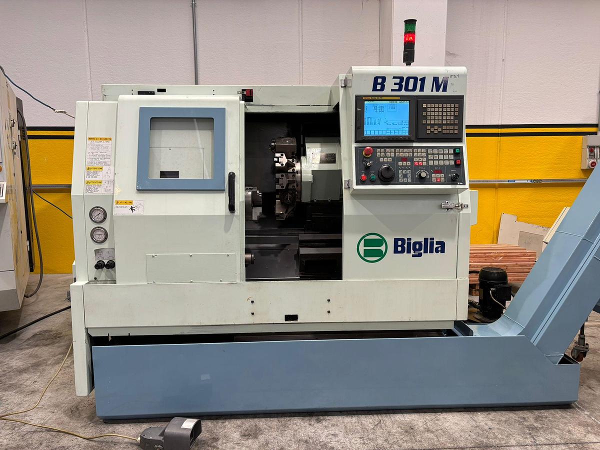 Tour motorisé cnc Biglia B 301 M d'occasion