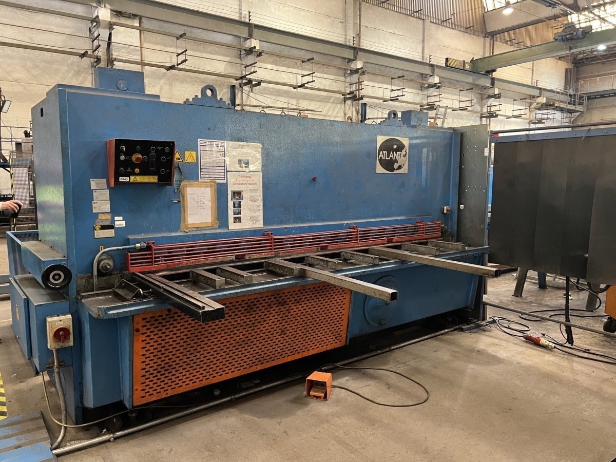 Cisaille guillotine hydraulique ATLANTIC ATSL 3013