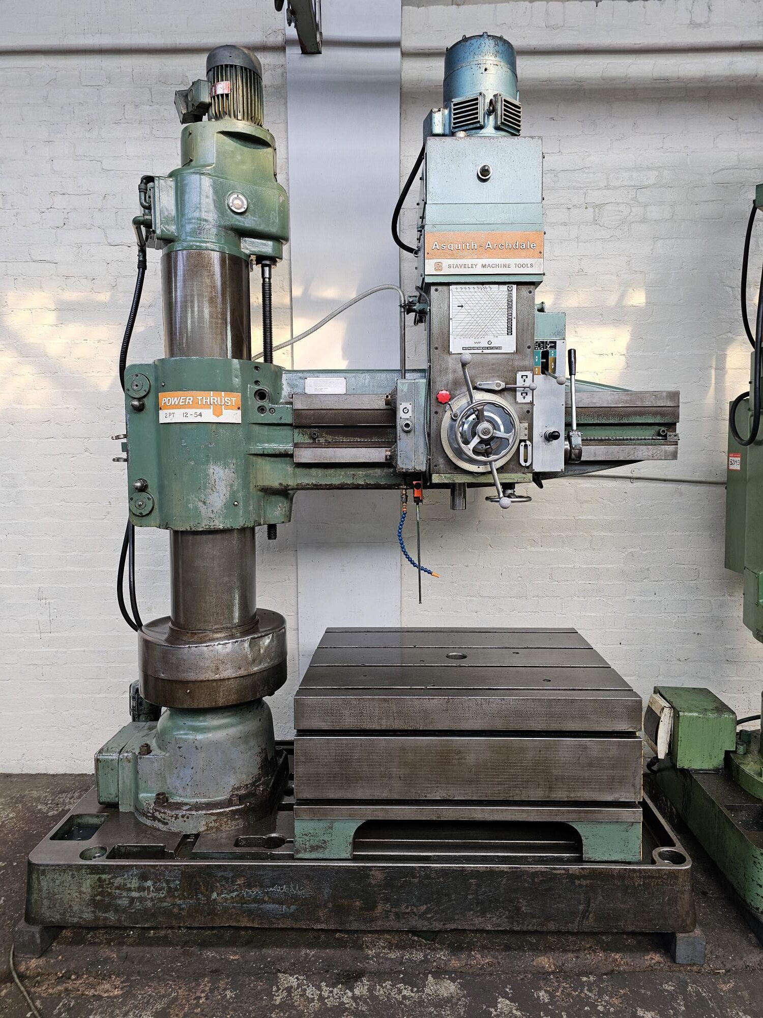 HP 4 MT ASQUITH 2PT 12-54 PERCEUSE À BRAS RADIAL POWERTHRUST