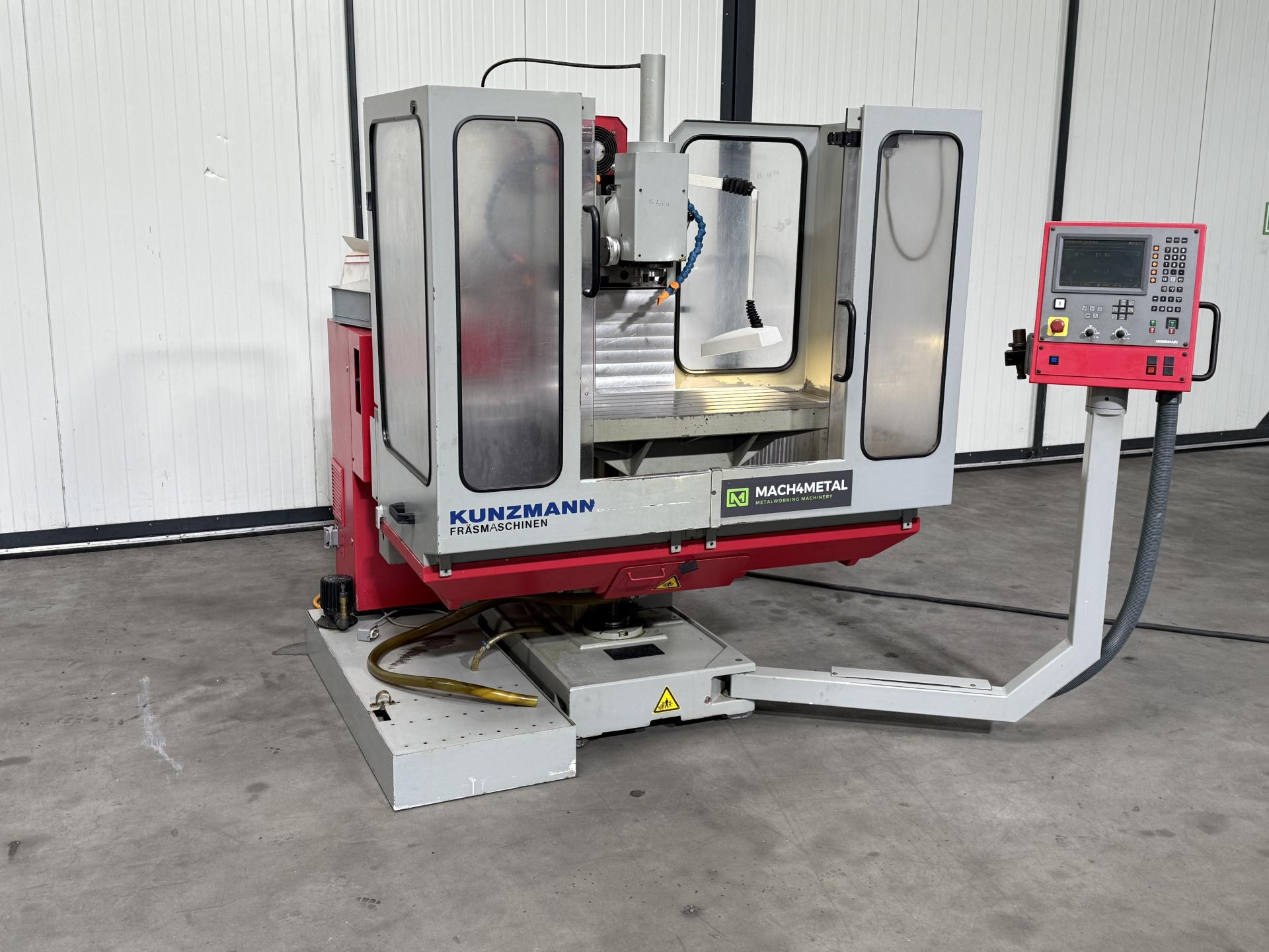 Fraiseuse cnc à banc fixe KUNZMANN WF7/3 Bonne affaire