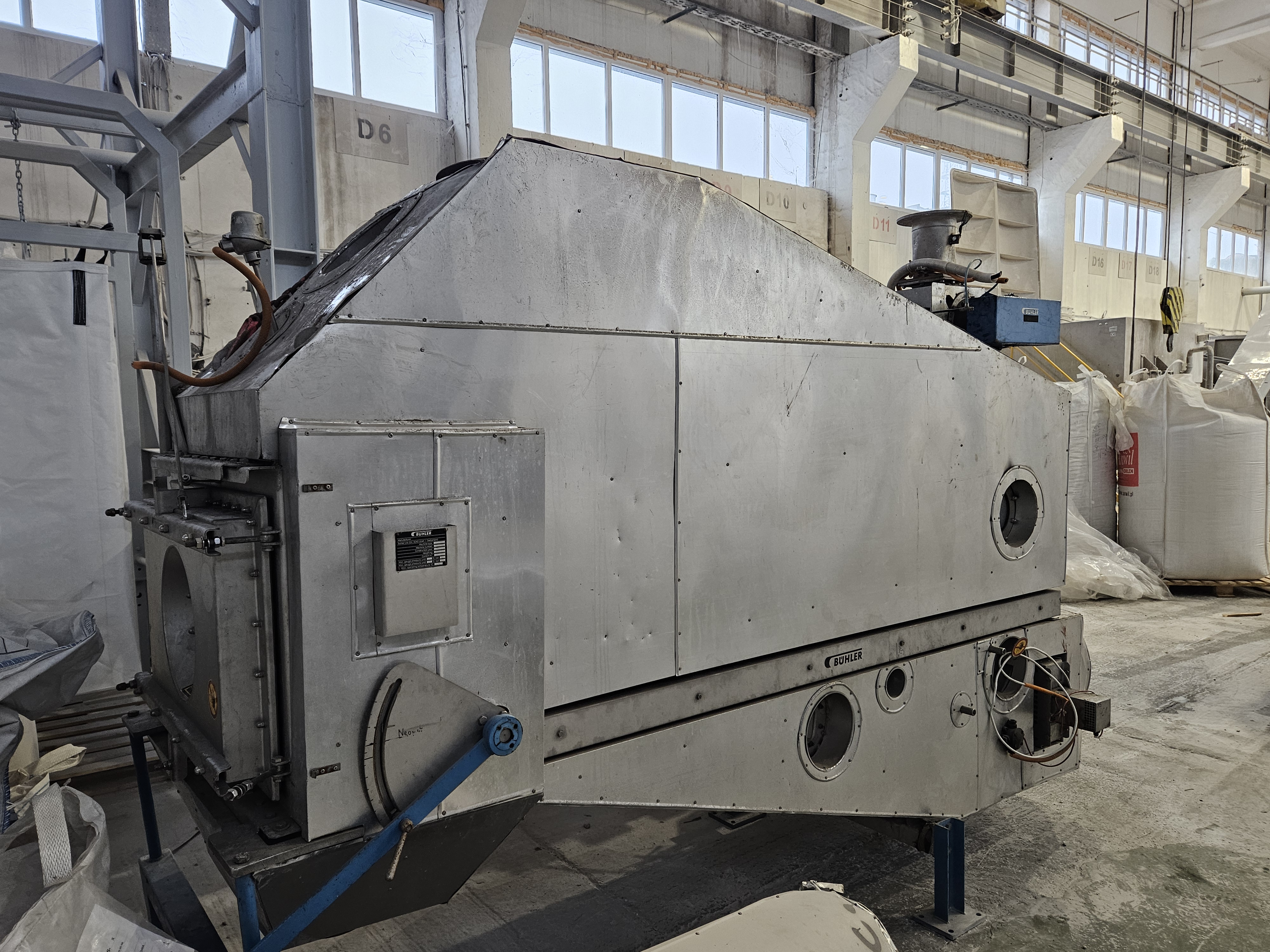 BUHLER OTWG 280 Échangeur de chaleur à lit fluidisé