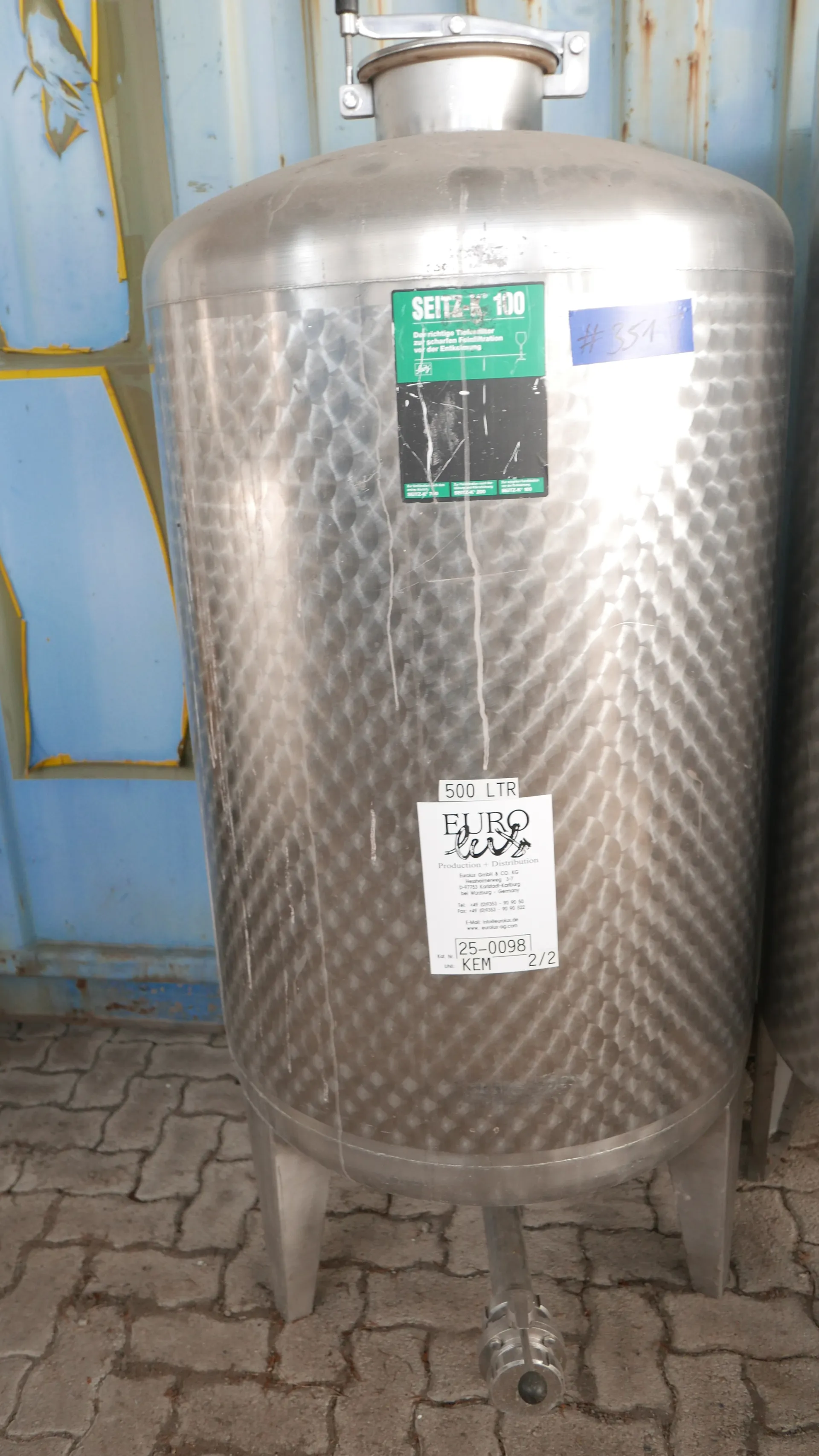 Cuve EUROLUX 500L