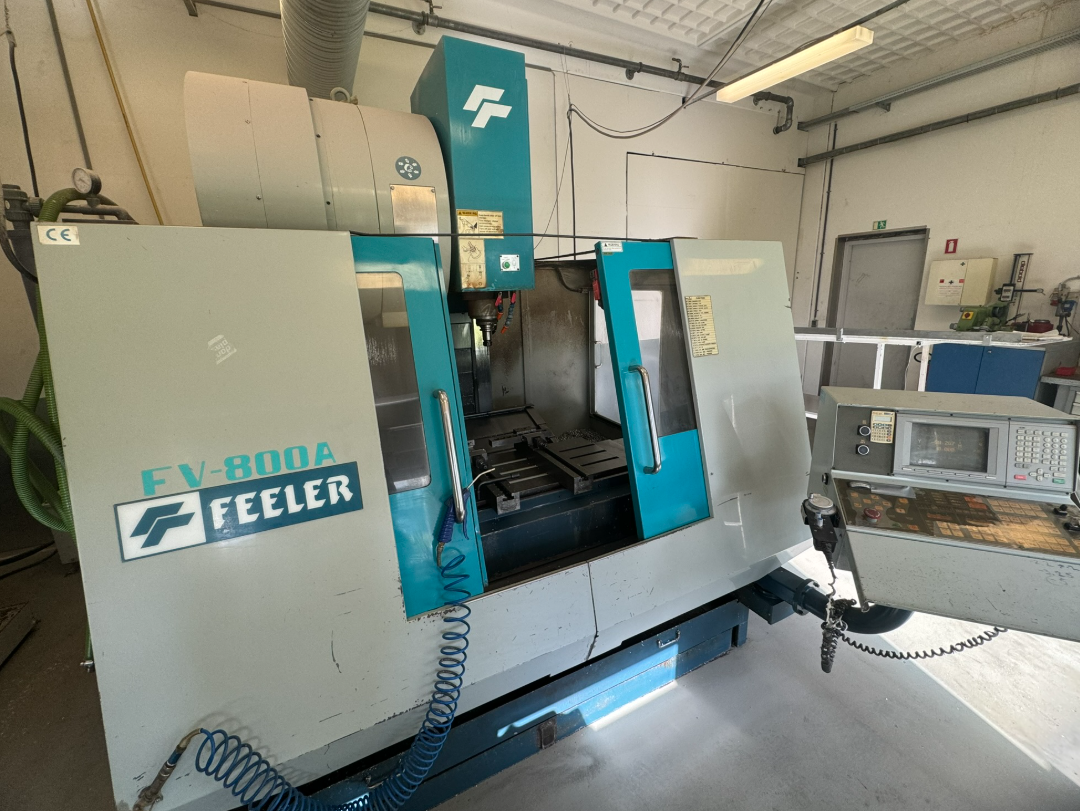 Centre d'usinage vertical FEELER FV 800A d'occasion