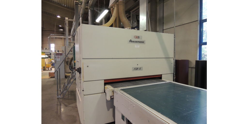 Ponceuse calibreuse large bande HEESEMANN FGA-6