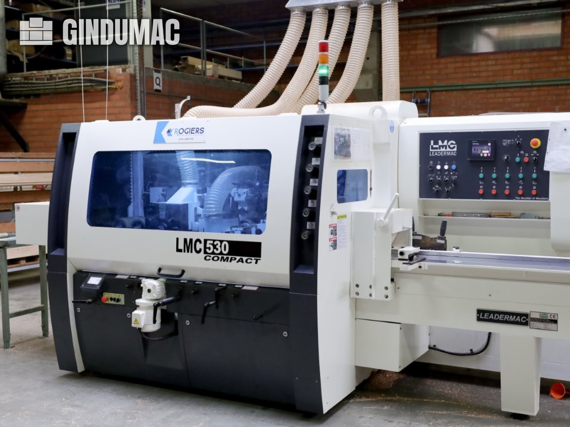 Moulurière multi-têtes LEADERMAC Compact LMC-530C
