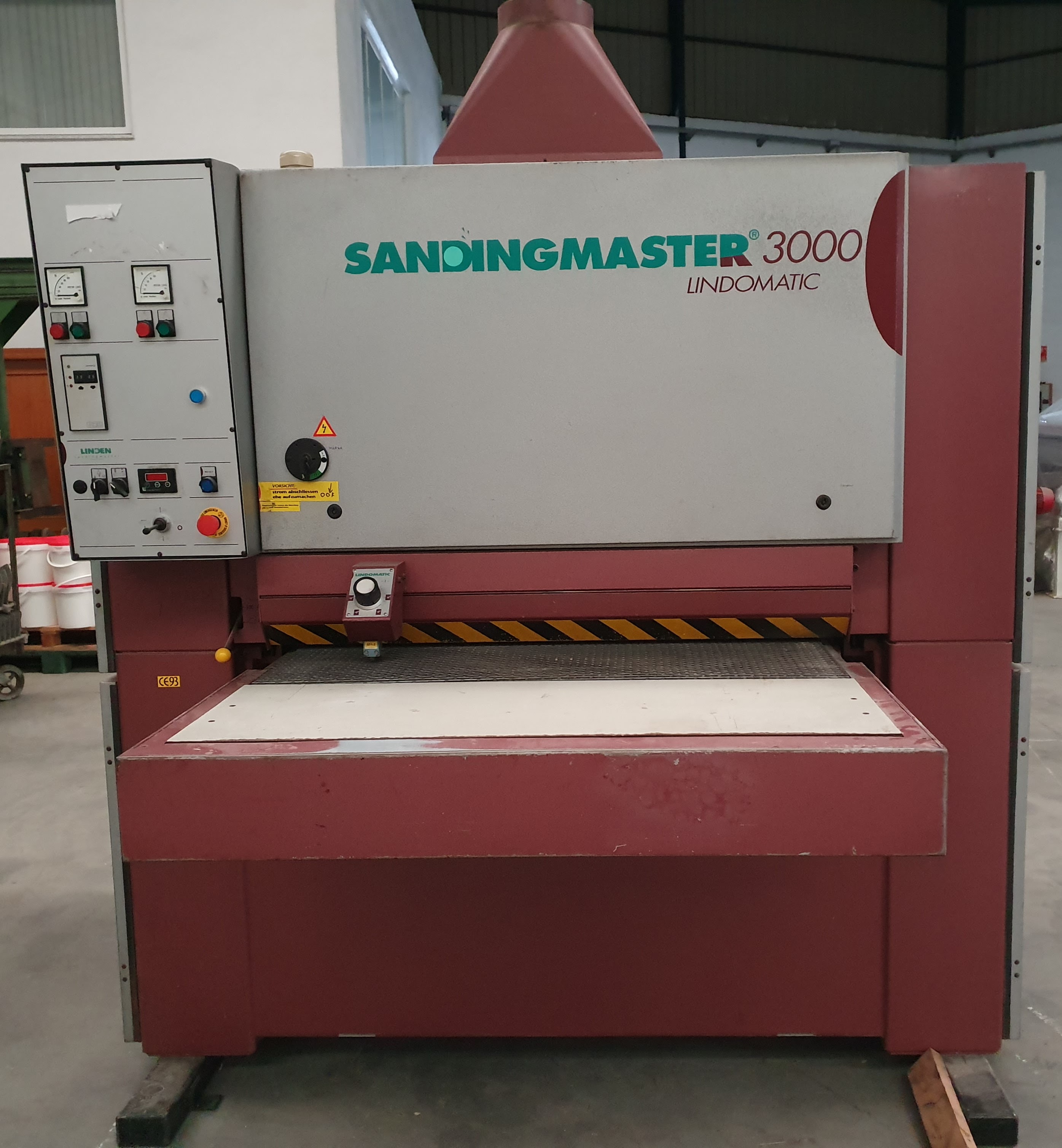 Ponceuse calibreuse large bande SANDINGMASTER LINDOMATIC 3000