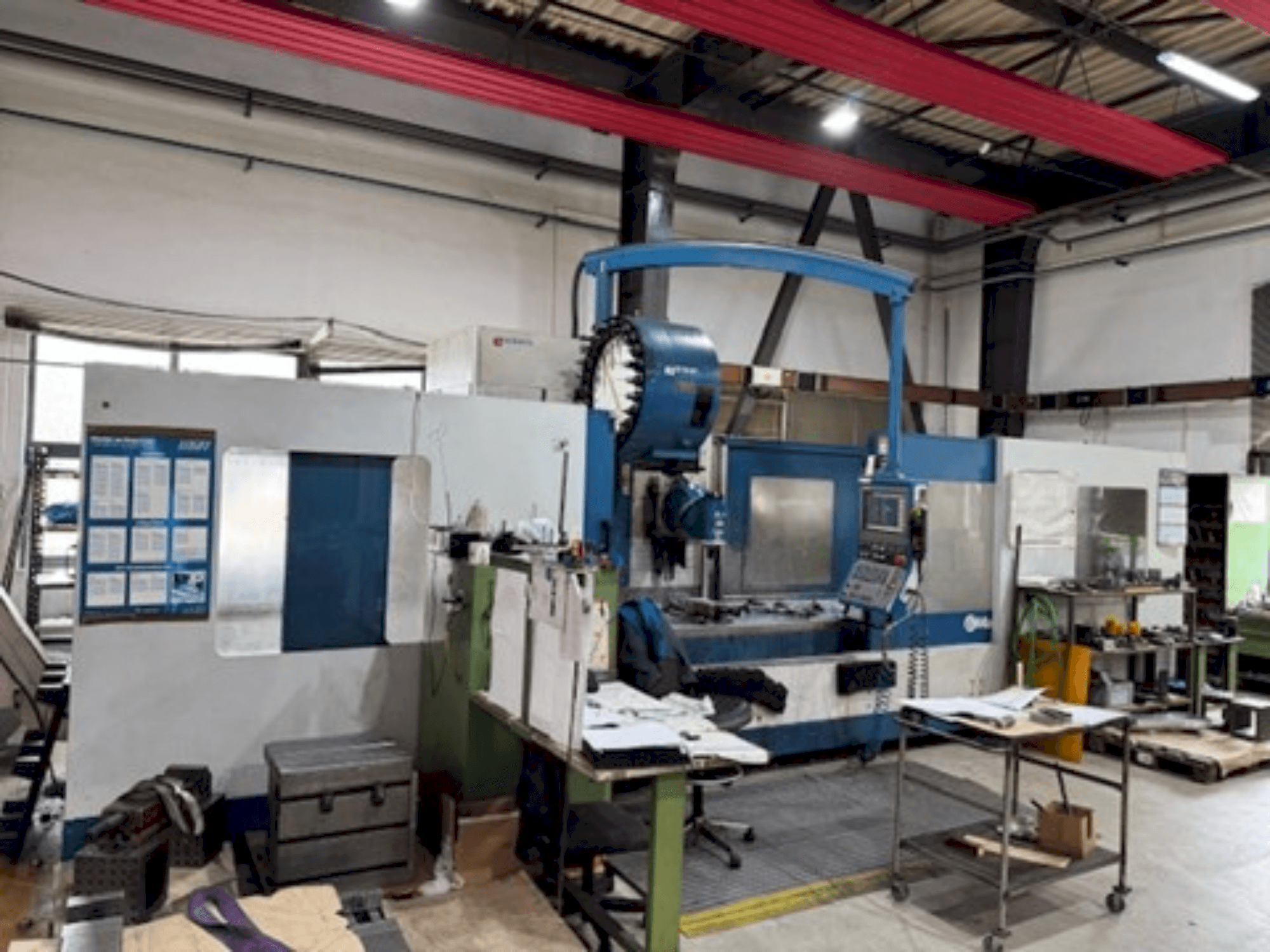 Fraiseuse cnc à banc fixe GORATU G Master 31