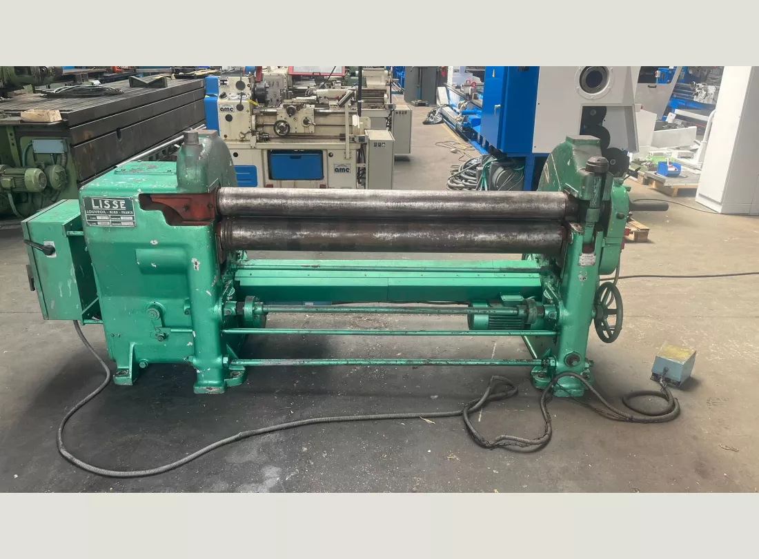 LISSE Rouleuse LISSE 1500 x 5.5 3-roll plate rolling machine