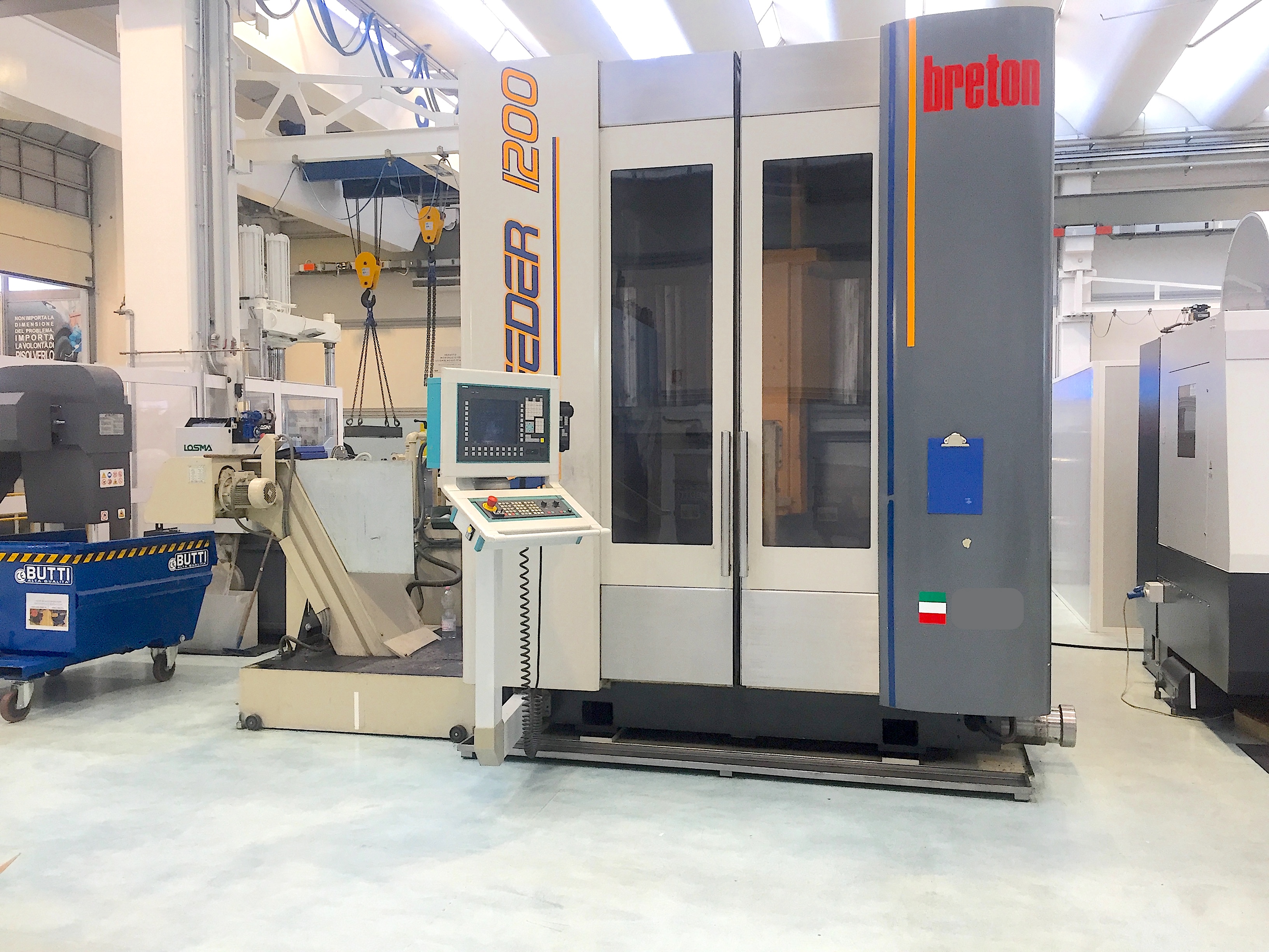 Centre d'usinage vertical BRETON XCEEDER 1200