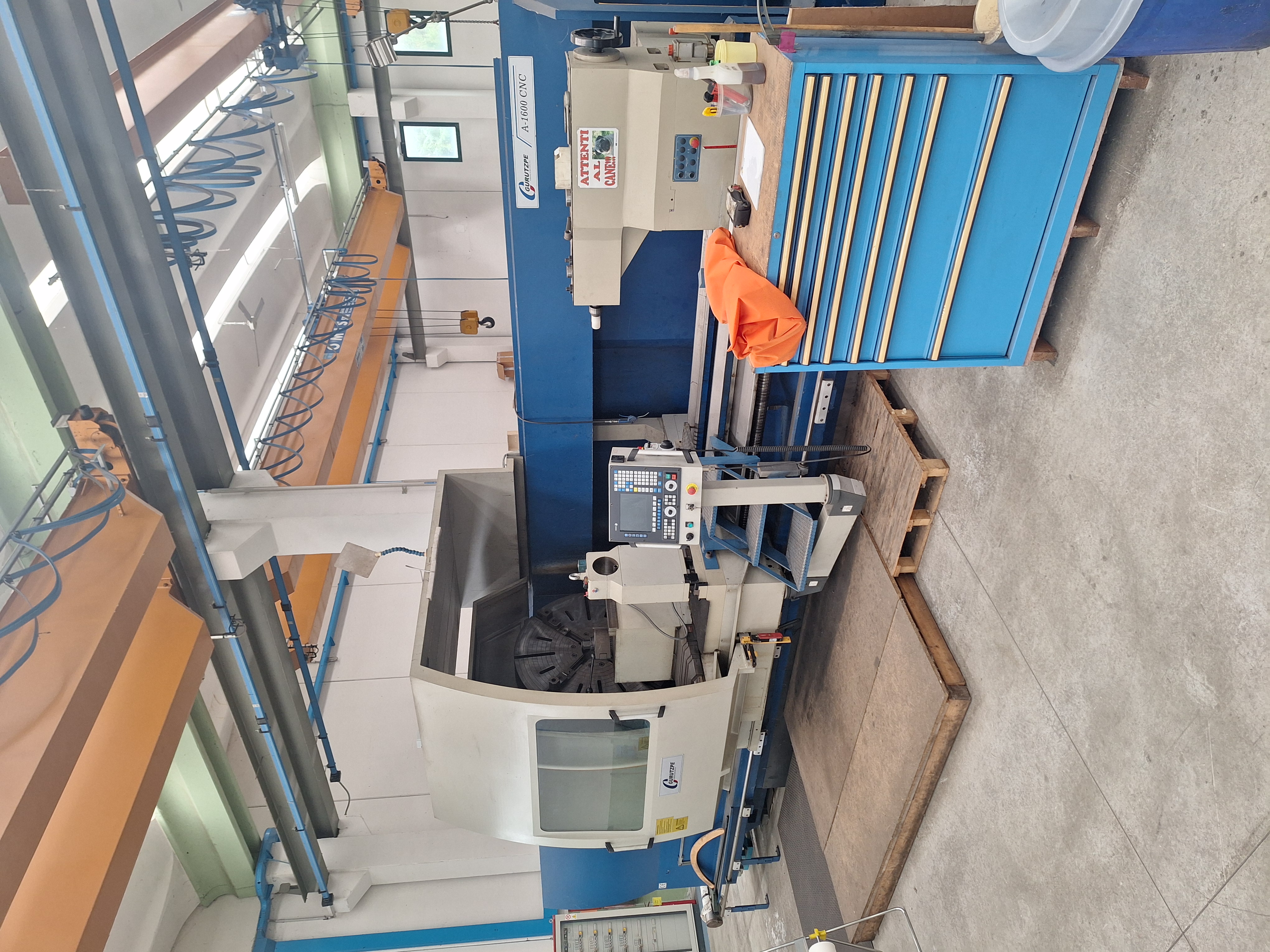 Tour cnc par apprentissage GURUTZPE 1600 d'occasion
