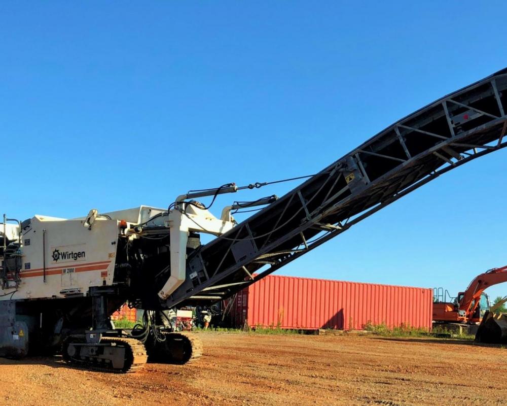 Excavateur Wirtgen W2100