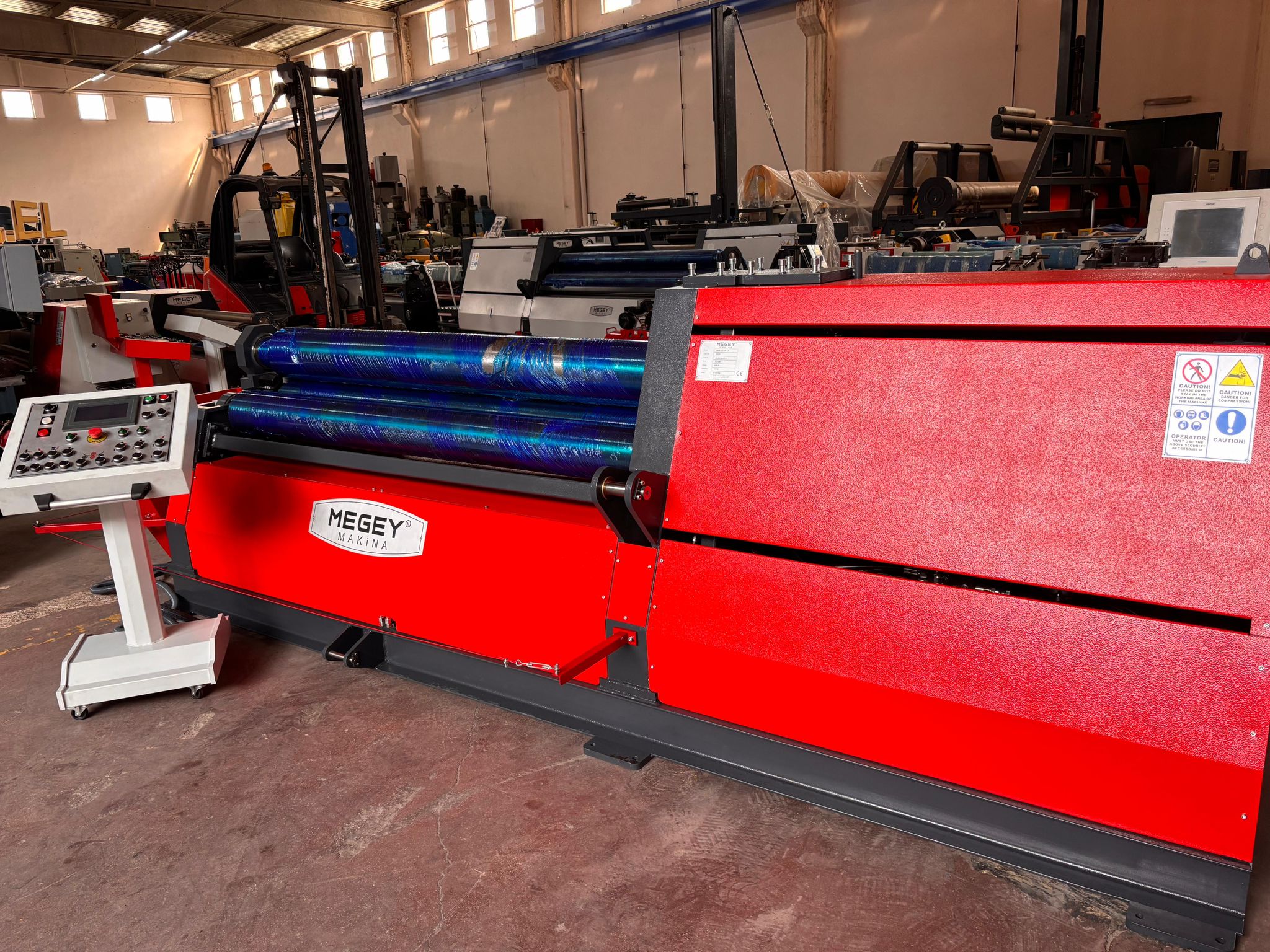 Rouleuse à 4 rouleaux Megey MHS 20-10/13