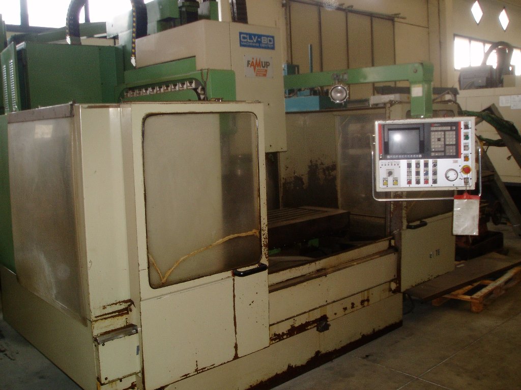 Centre d'usinage vertical Famup CLV 80 CNC d'occasion