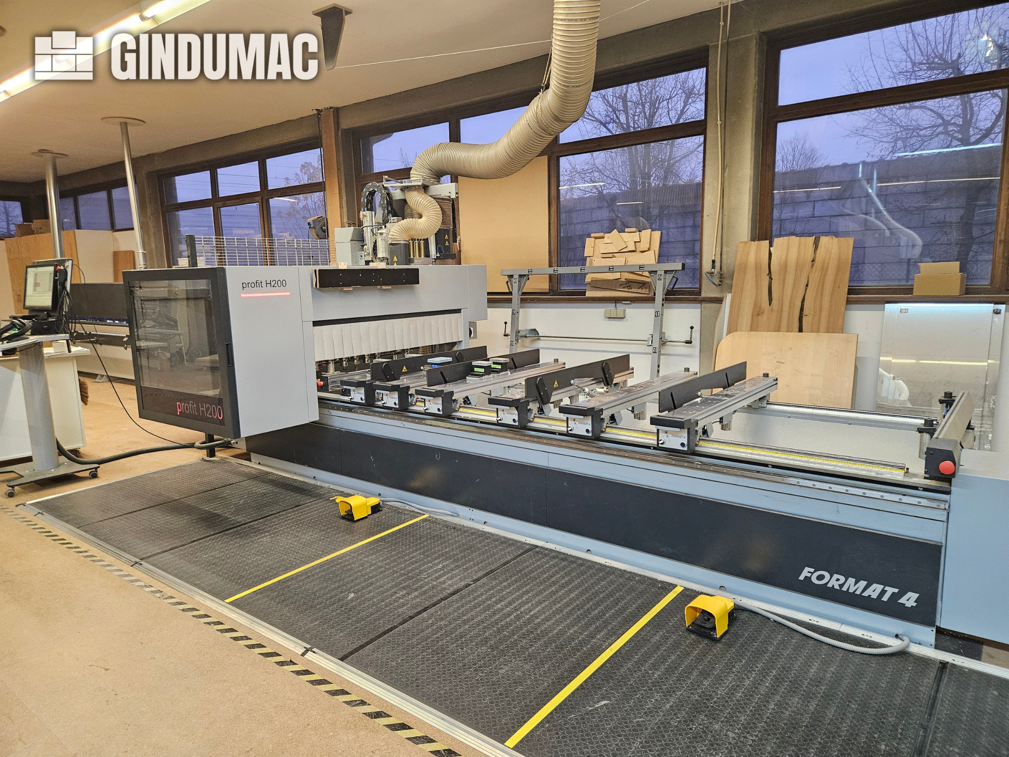 Centre d'usinage CNC pour le bois FELDER FORMAT 4 PROFIT H 200