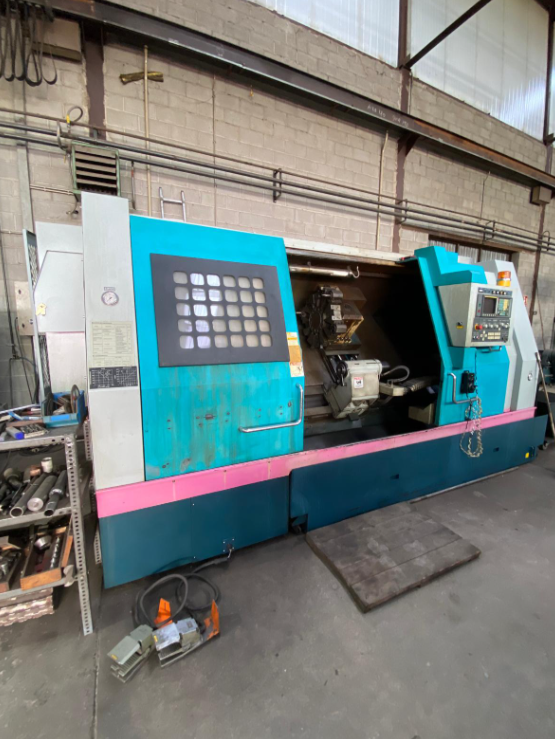 Tour cnc avec outils fixes FEELER FTC-50L d'occasion