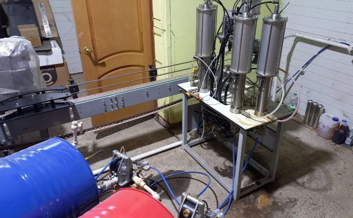 Russie Ligne semi-automatique PAL 5 en 1 Convoyeur