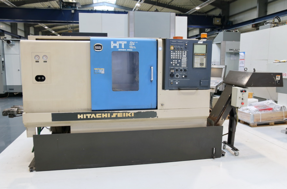 Tour cnc avec outils fixes HITACHI SEIKI HiTec-Turn HT 20 RIII d'occasion