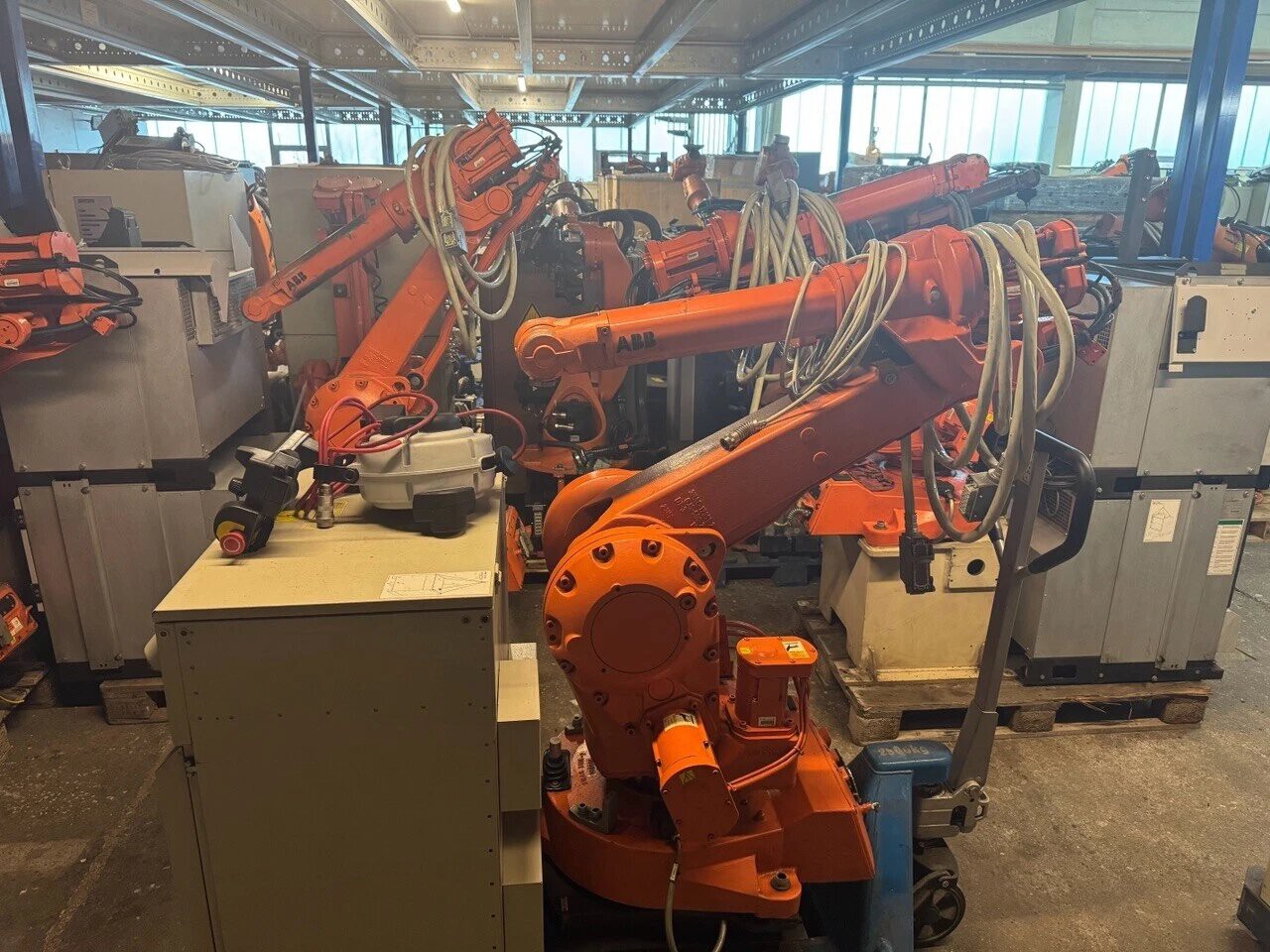 Robot ABB Robotics IRB 2400L S4C+ M2000 complet